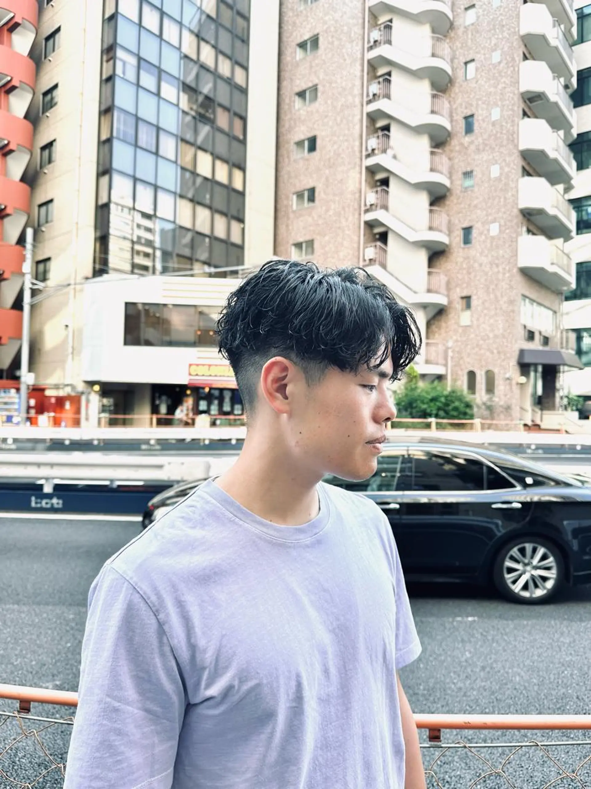 ショート メンズ カット パーマ 💈メンズパーマ💈 ナカザワ リョウのヘアスタイル