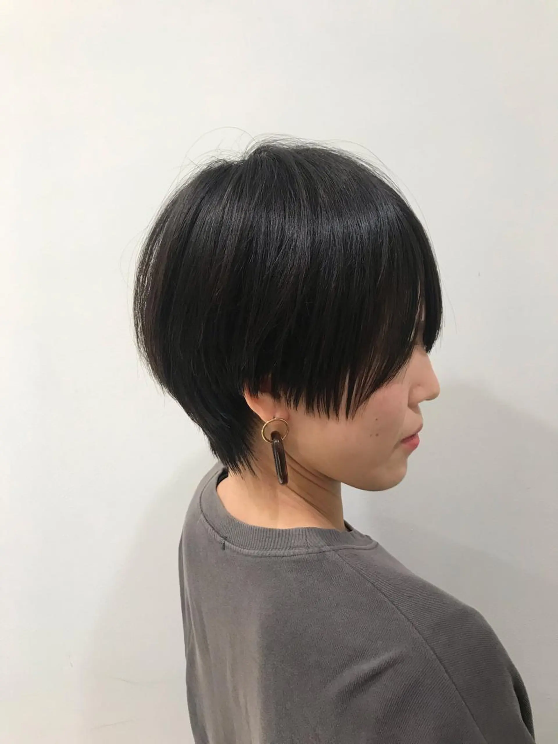 ショート クロスパーマ松永裕久 似合わせカットのヘアスタイル