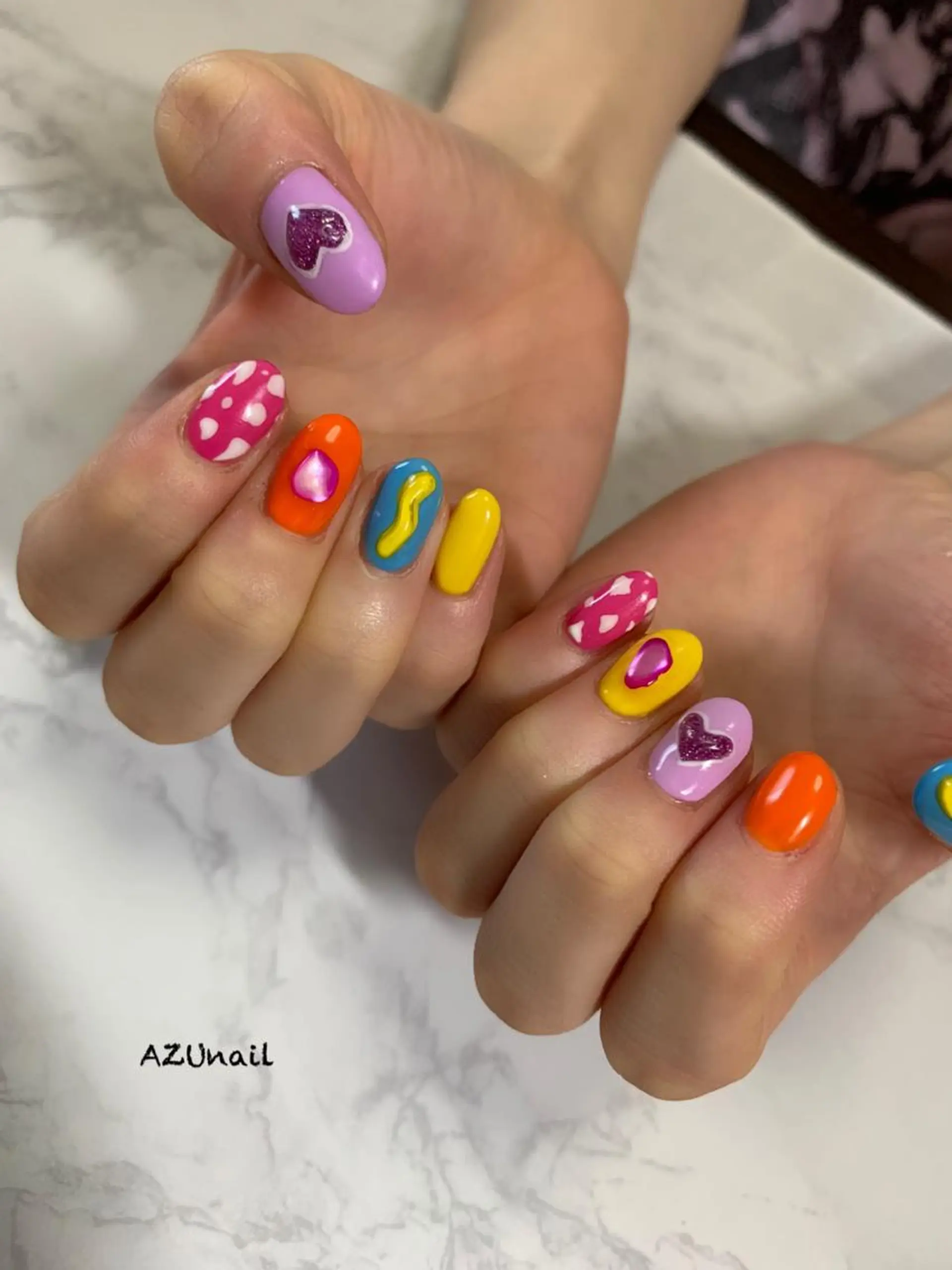 ネイル AZU nailのネイルデザイン