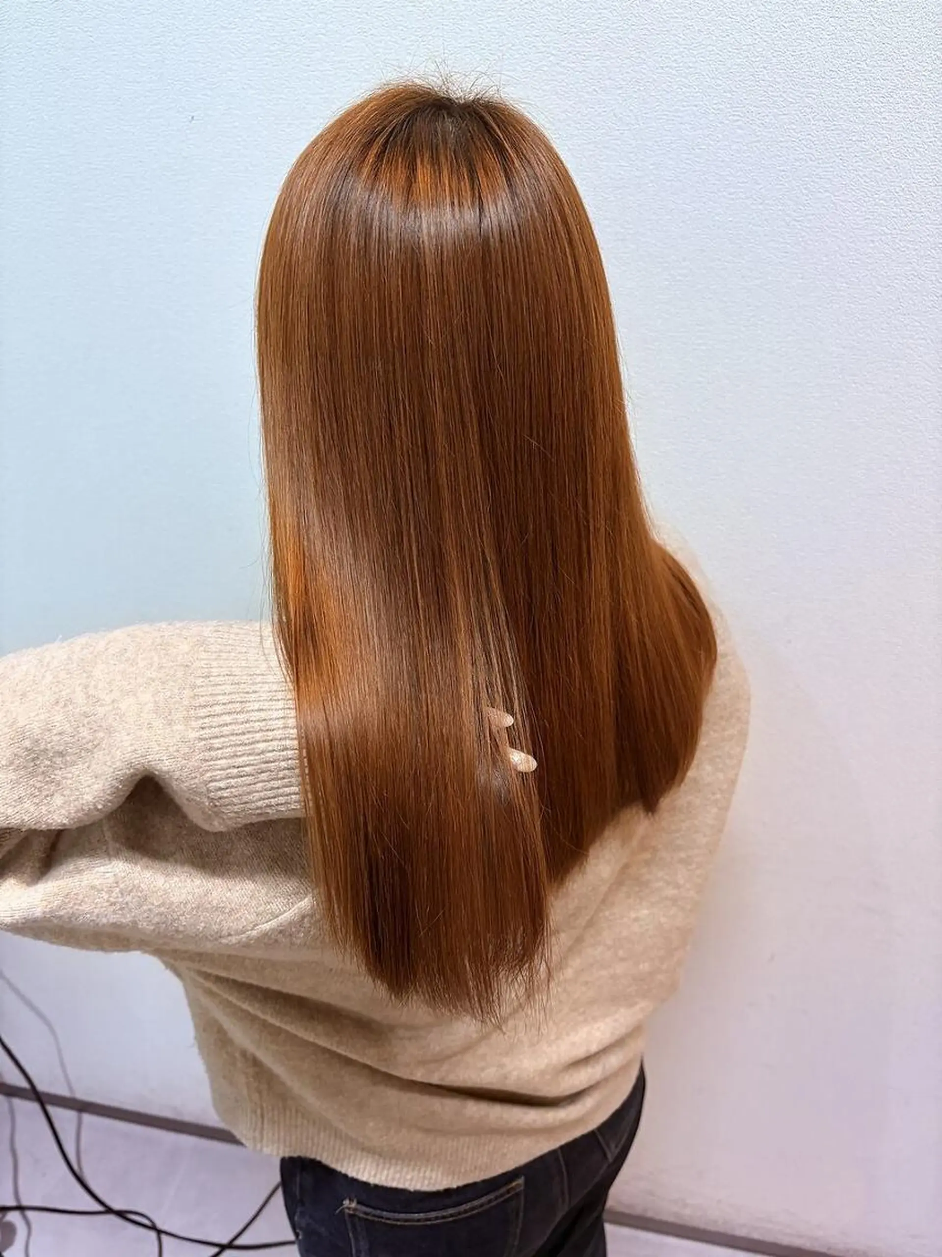 ロング ショートボブ ボブ ハイライト 髪質改善 レイヤーカット カット 縮毛矯正 N°sopo 札幌大通のヘアスタイル