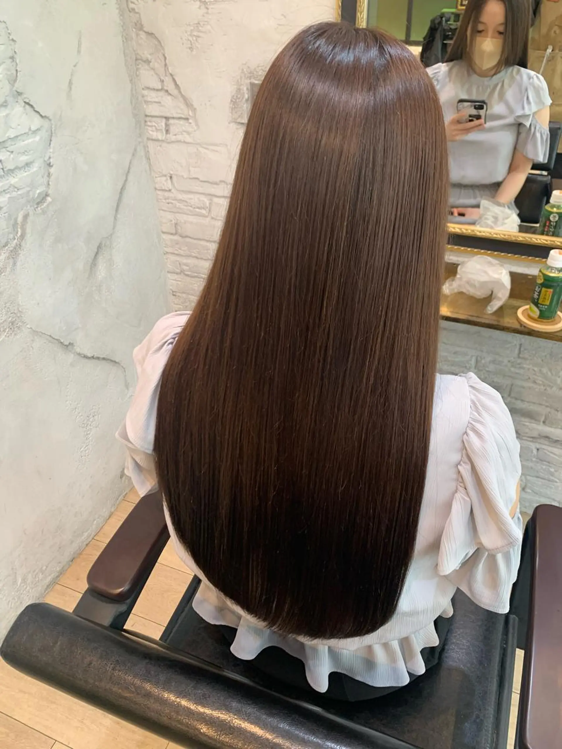 ロング 海外風ヘア 野田光也のヘアスタイル