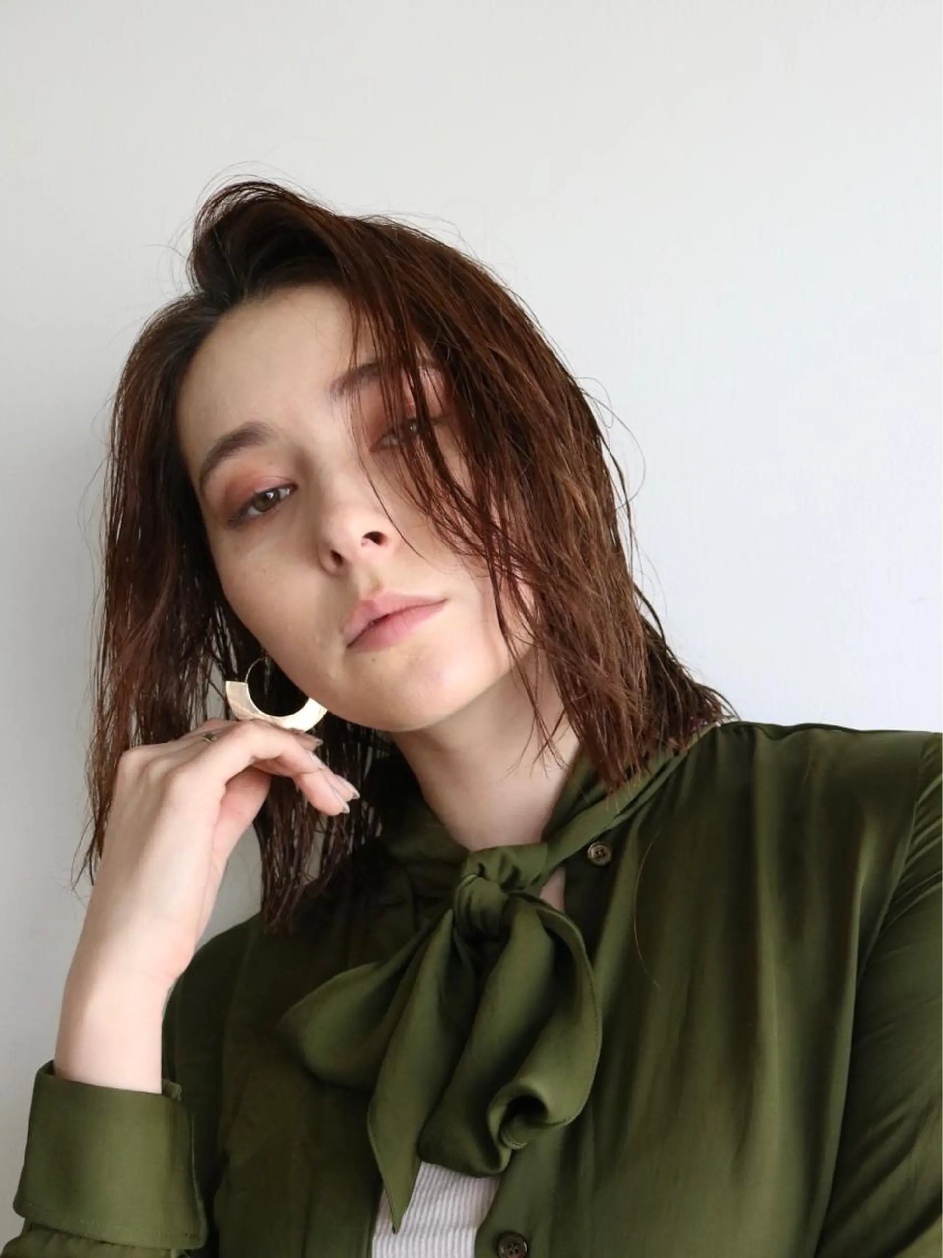 ショート カット トリートメント ヘアセット 🌿似合わせ透明感 カラー松本朋幸🌿のヘアスタイル