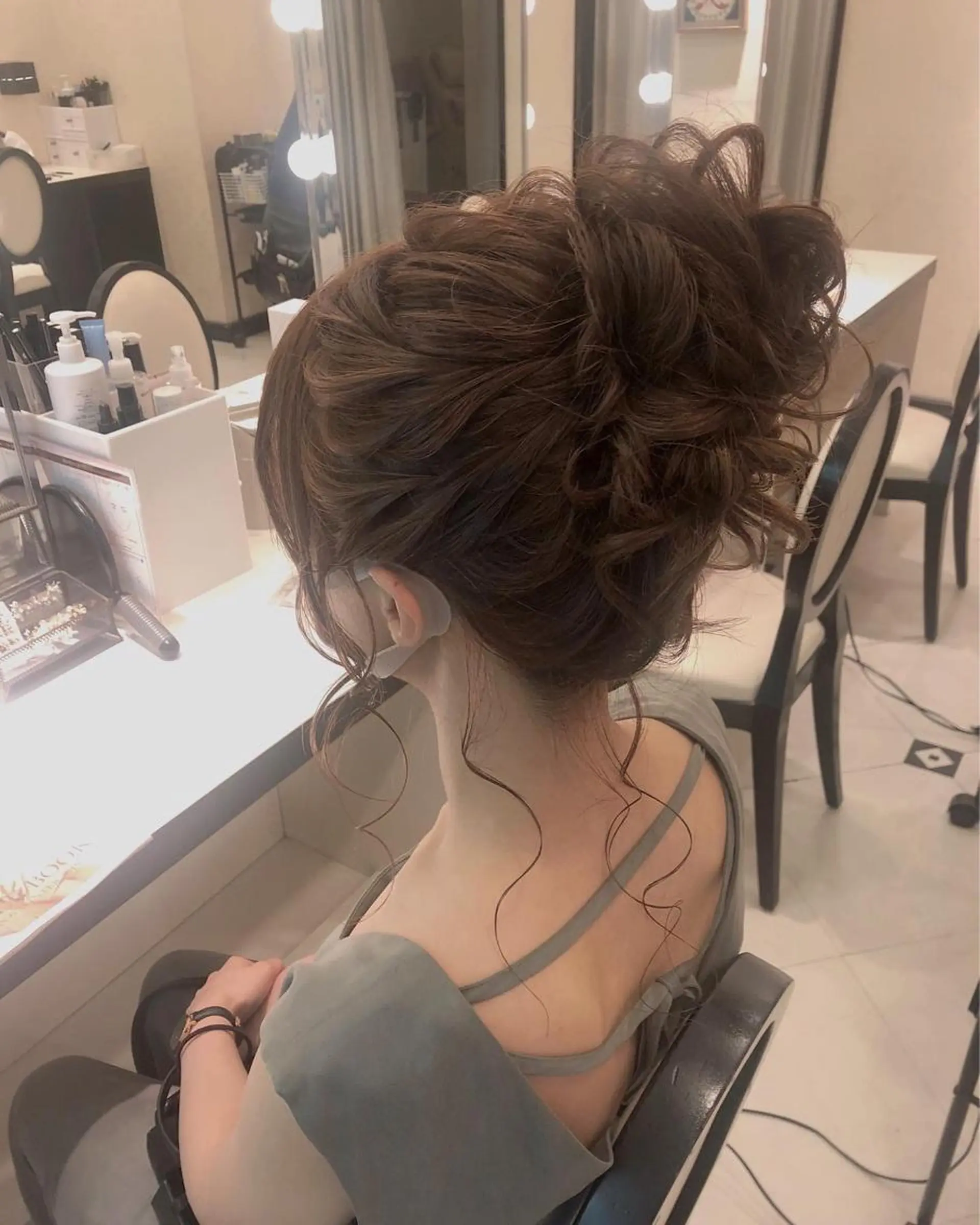 セミロング ヘアセット pyoru shihoriのヘアスタイル