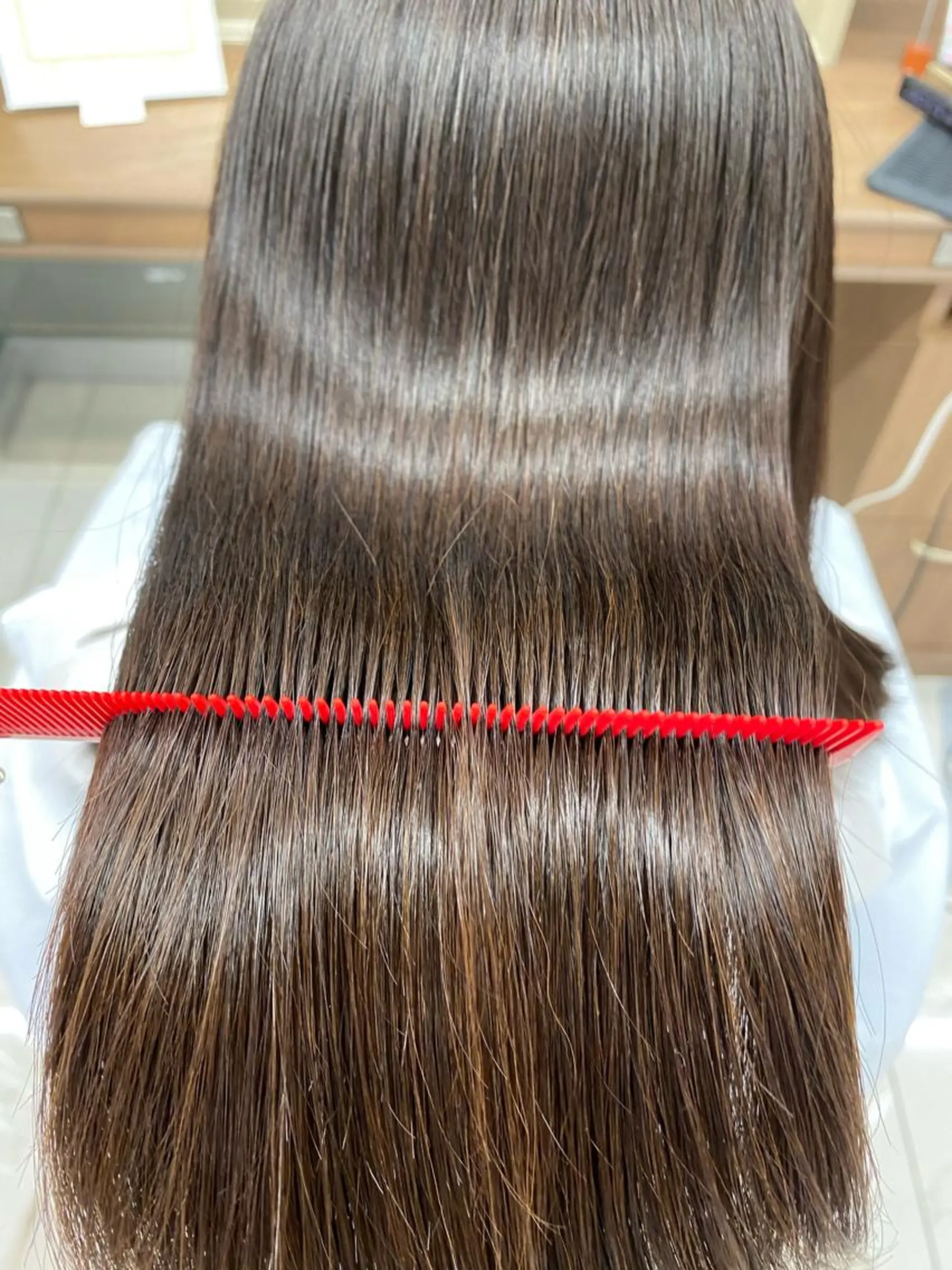 セミロング パーマ カット 縮毛矯正 西山梨々【5/1〜 復帰致します🌼】のヘアスタイル