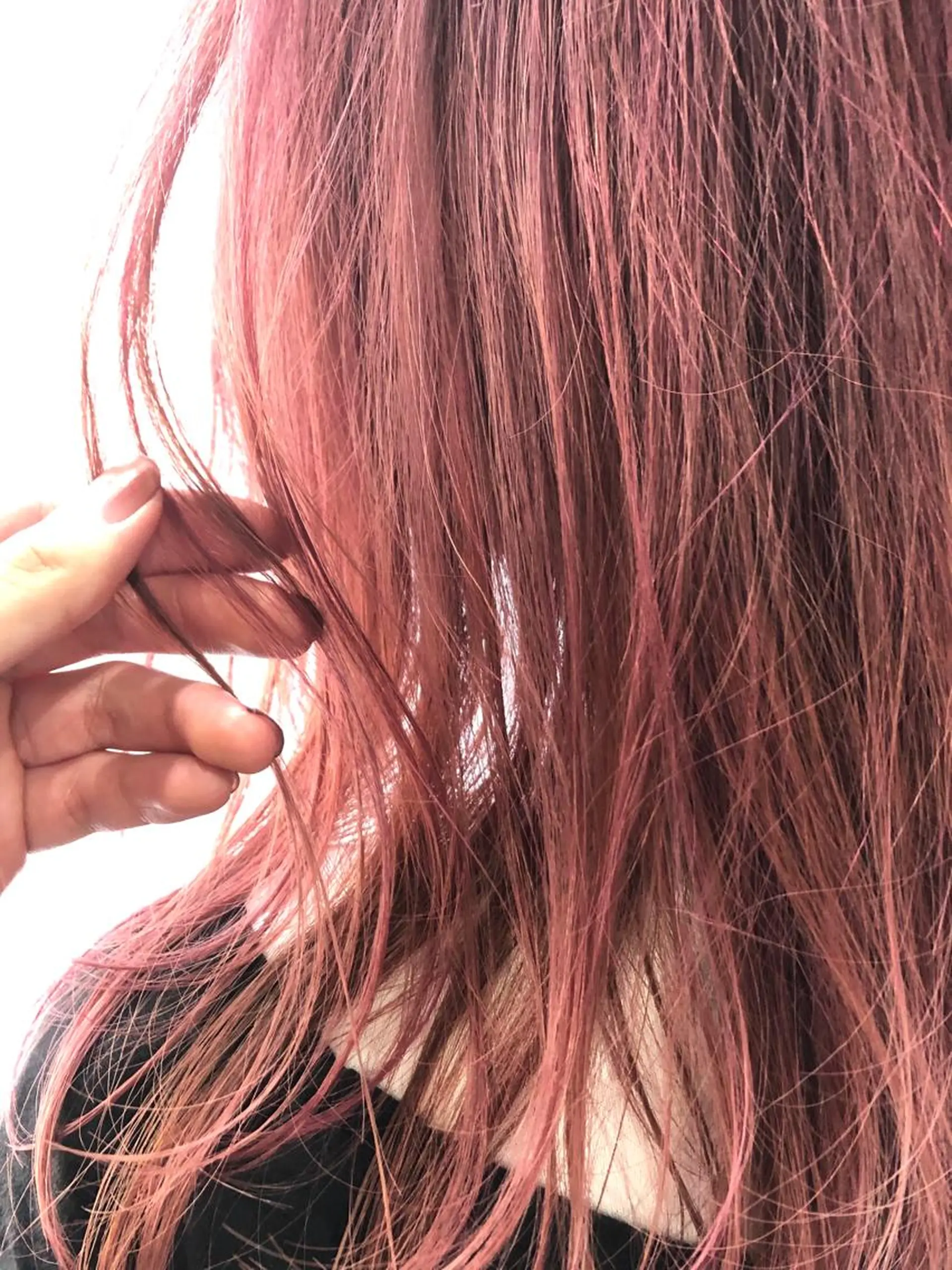 ロング カラー ピンクカラー Pia ツボイ ケイタのヘアスタイル