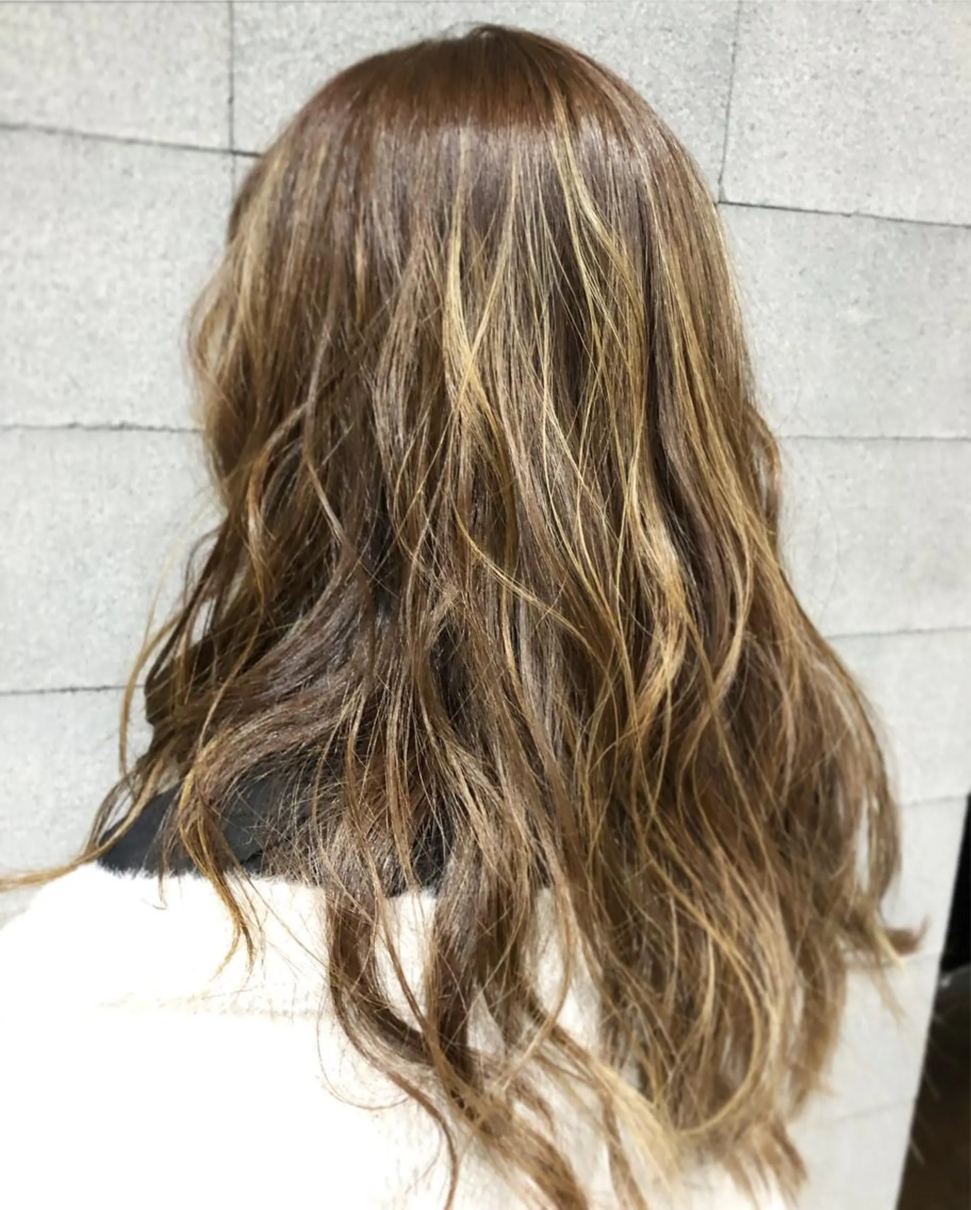 ロング カラー ハイライトカラー ハイライト edge.所属・くまがい みゆ【edge.】のヘアスタイル