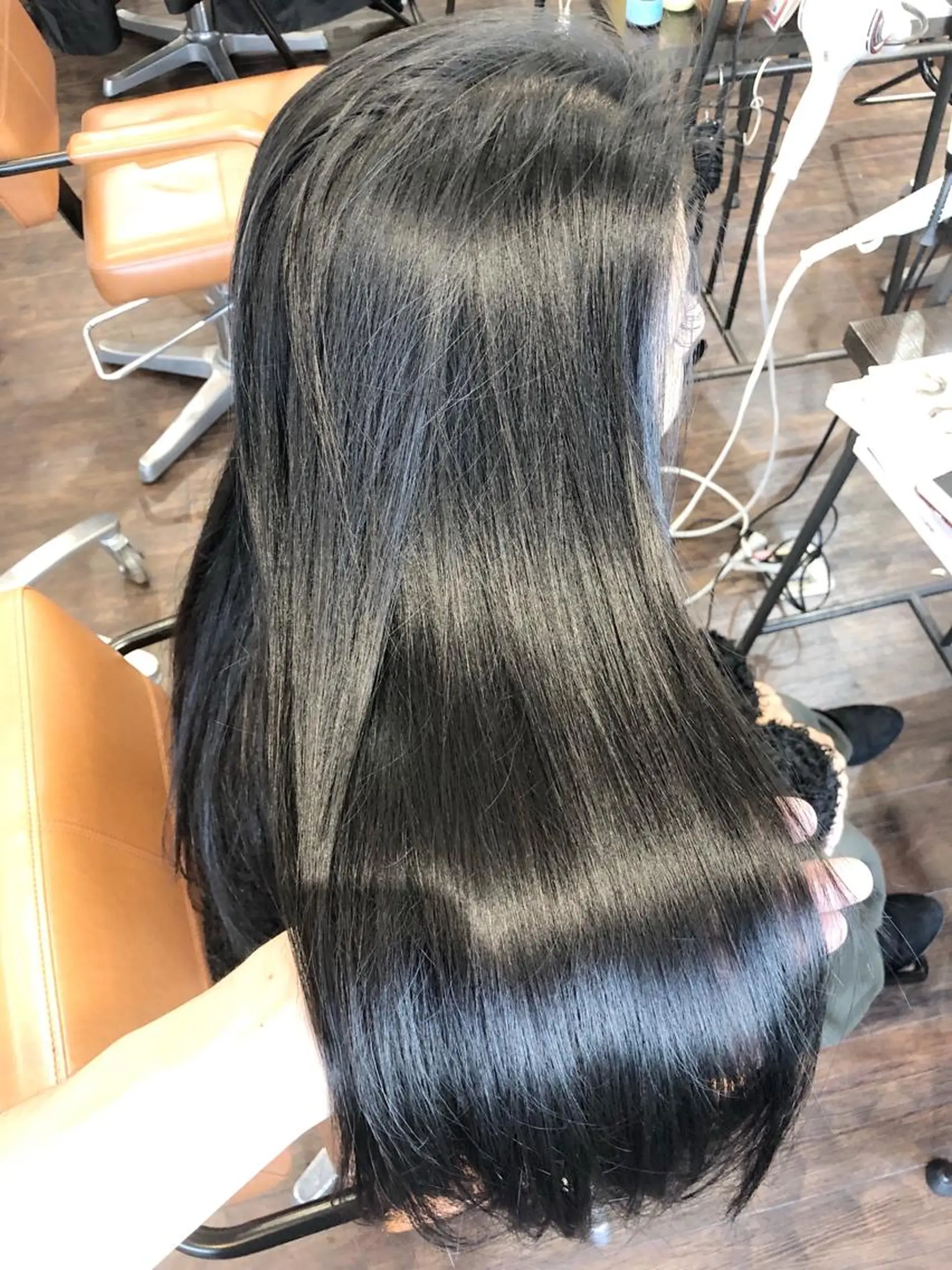 カラー ブルーカラー ブルージュ カット ヘアカラー トリートメント ヘッドスパ グレージュ/髪質改善 Yamato.hのヘアスタイル