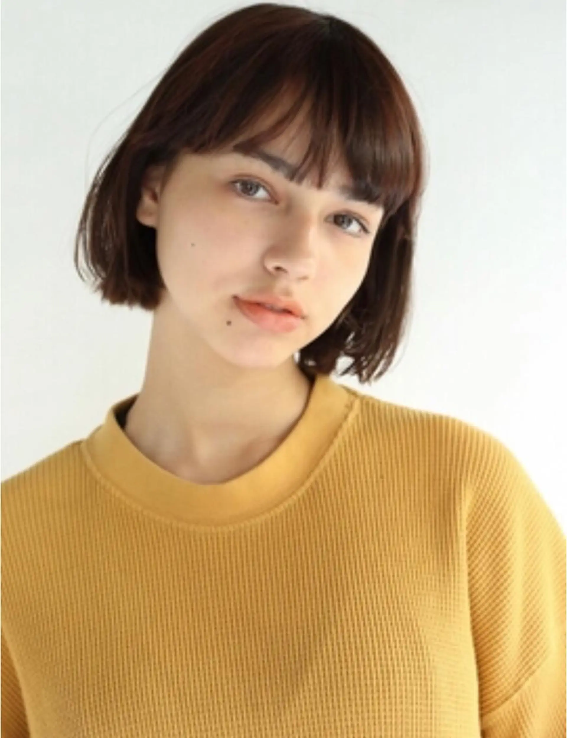 ショート カラー ヘアカラー トリートメント ボブ／レイヤー／艶 🦕risa  森下のヘアスタイル