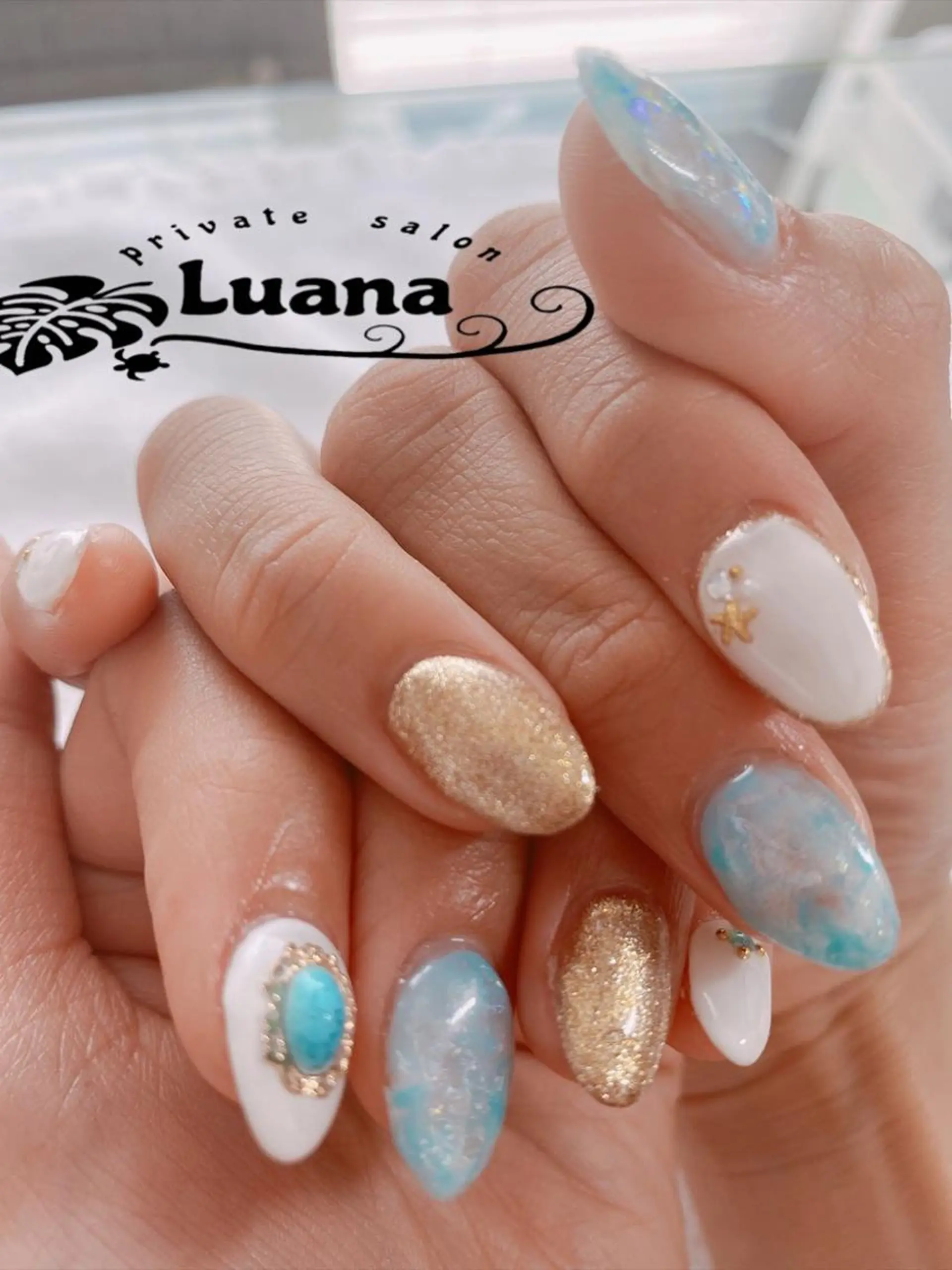 ネイル 自宅ネイルサロン ルアナのネイルデザイン