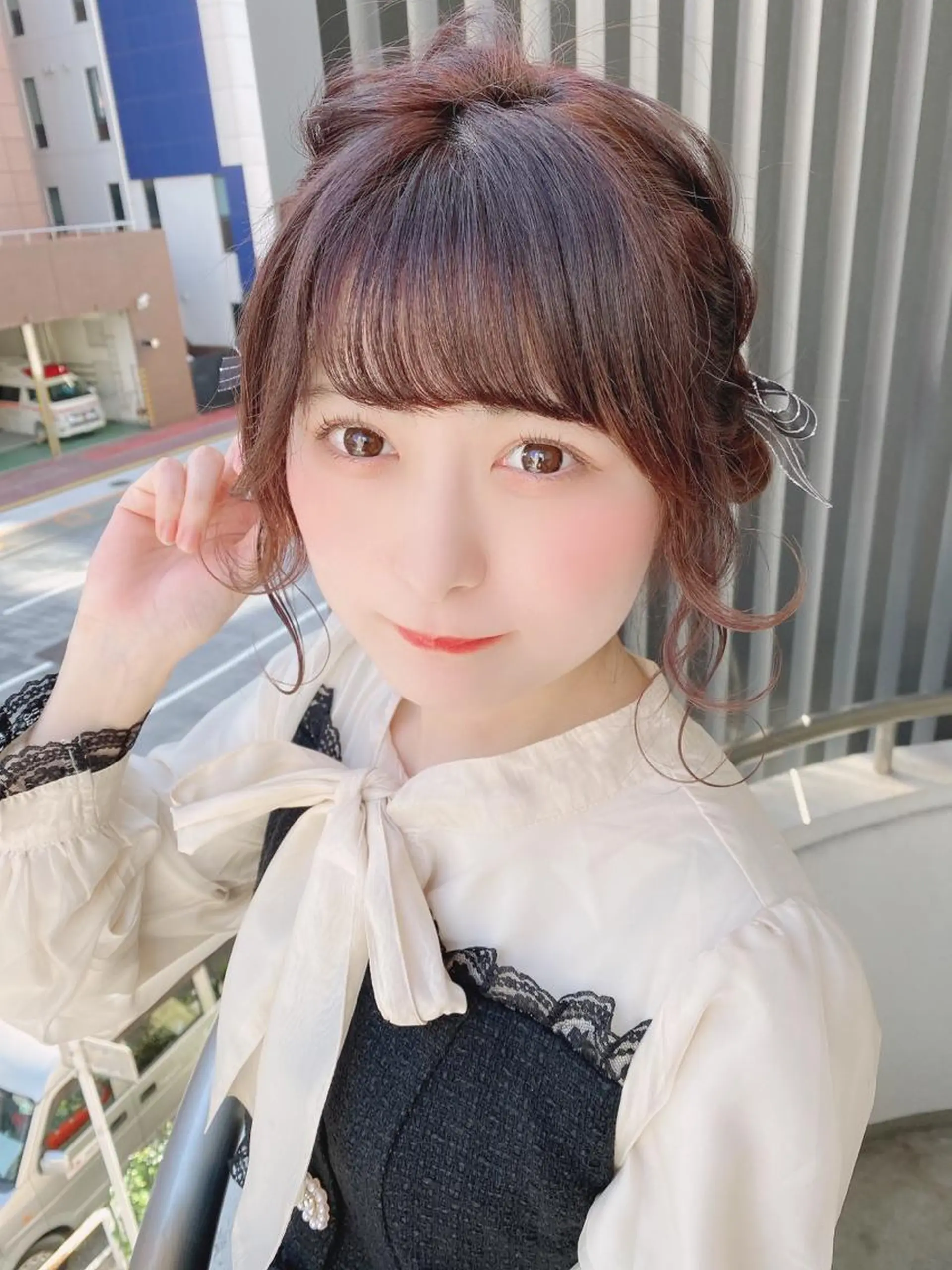 ロング ヘアアレンジ ヘアセット 💖透明感カラー💖 mayukoのヘアスタイル