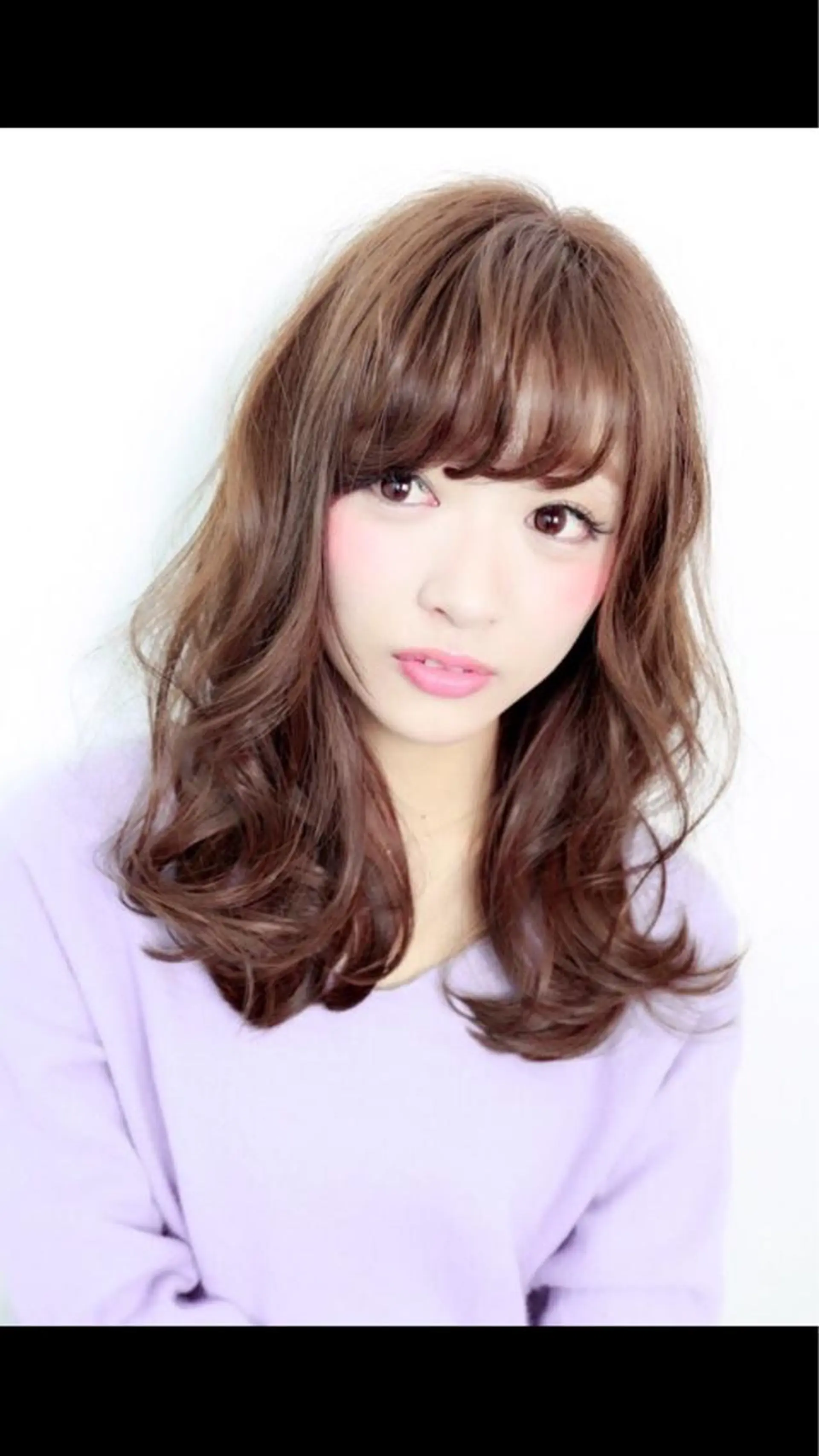 セミロング ブリーチ/髪質改善 NYNY大久保のヘアスタイル