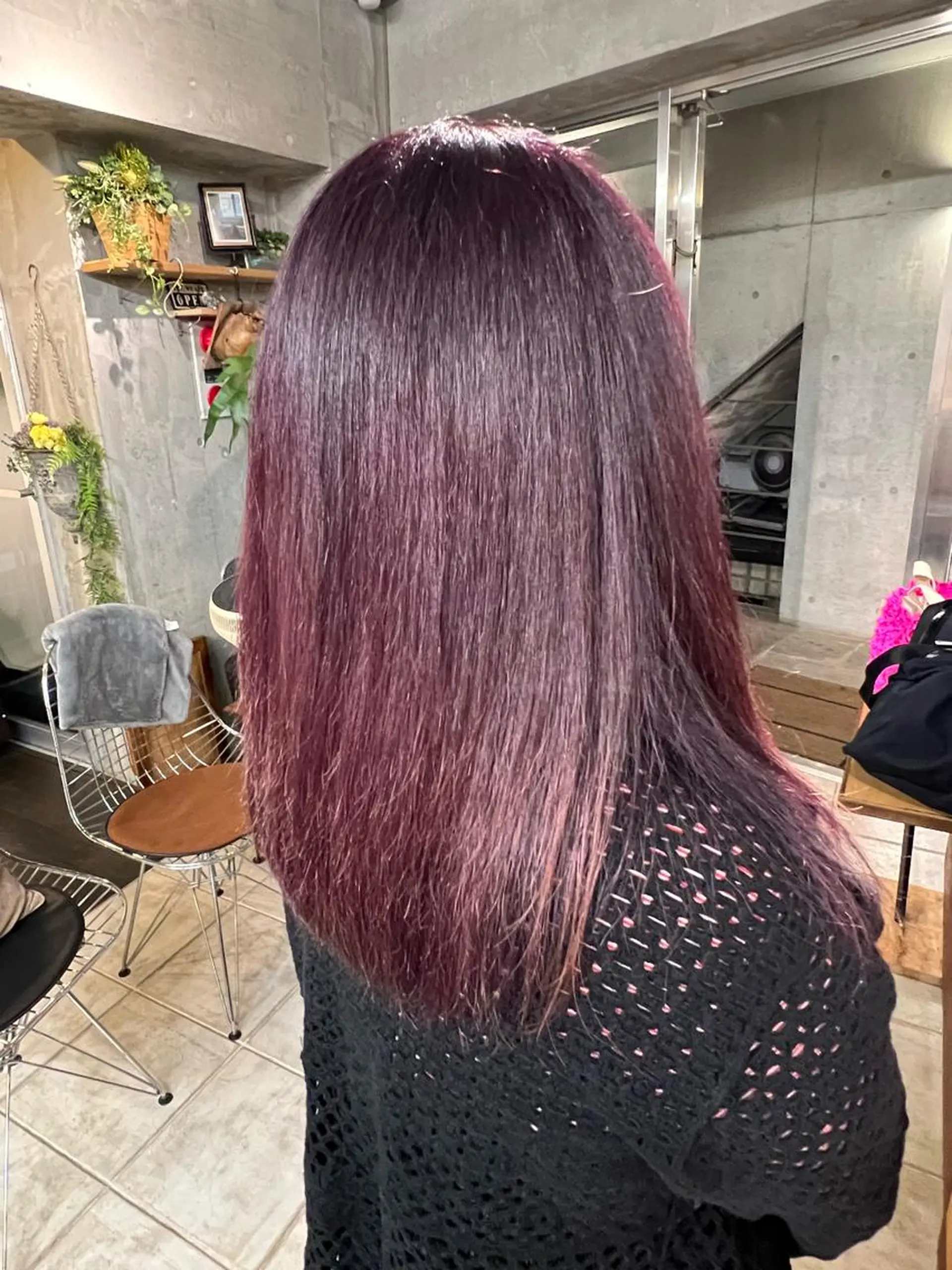 ロング 土田かほ/本日🈳 透明感カラー🍃のヘアスタイル