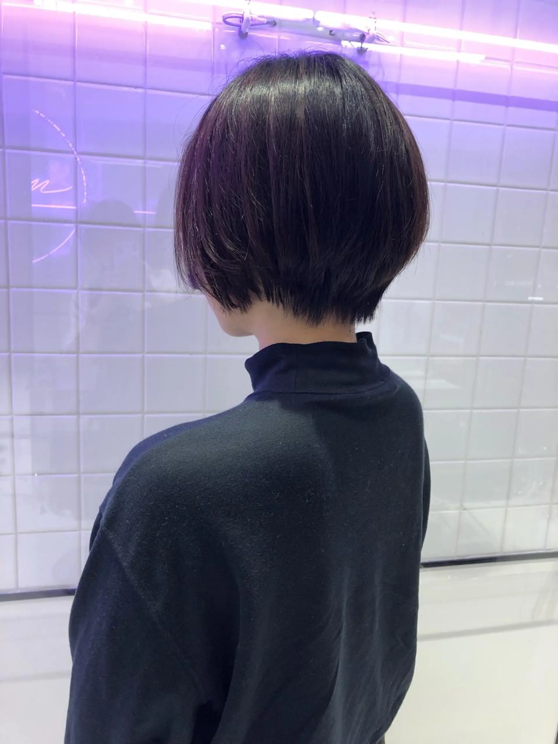 ショート ショートボブ ボブ ショートヘア 相川 愛実のヘアスタイル