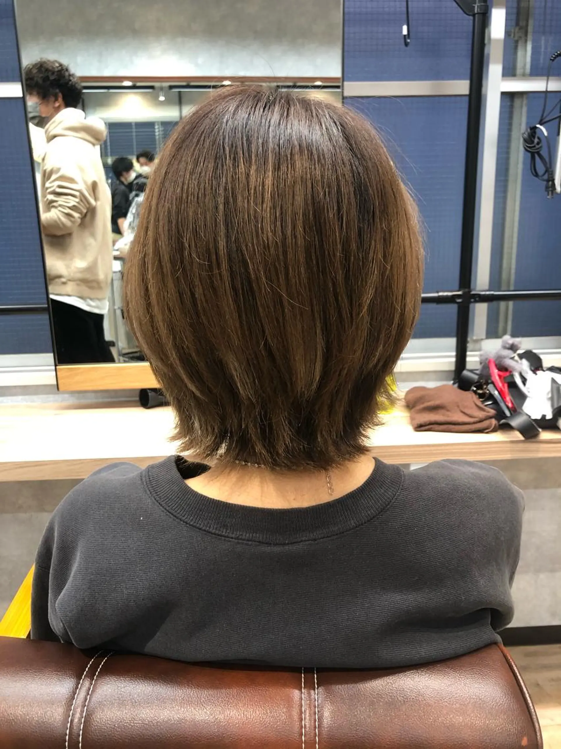 ショート ボブ ウルフカット ウルフボブ Agu hair Diary所属・いとう ひろたかのヘアスタイル