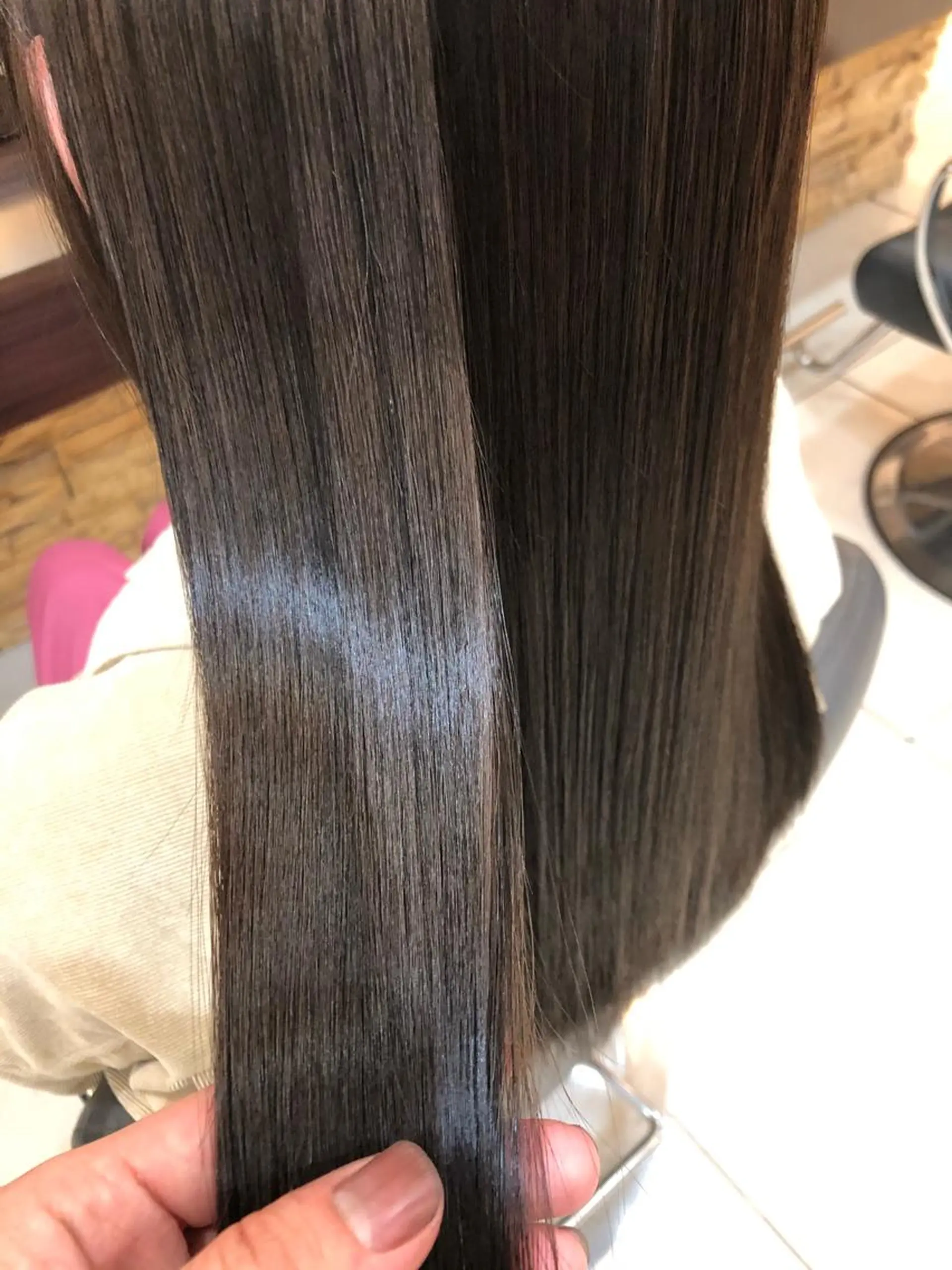 ロング パーマ 縮毛矯正 小山 雄大のヘアスタイル