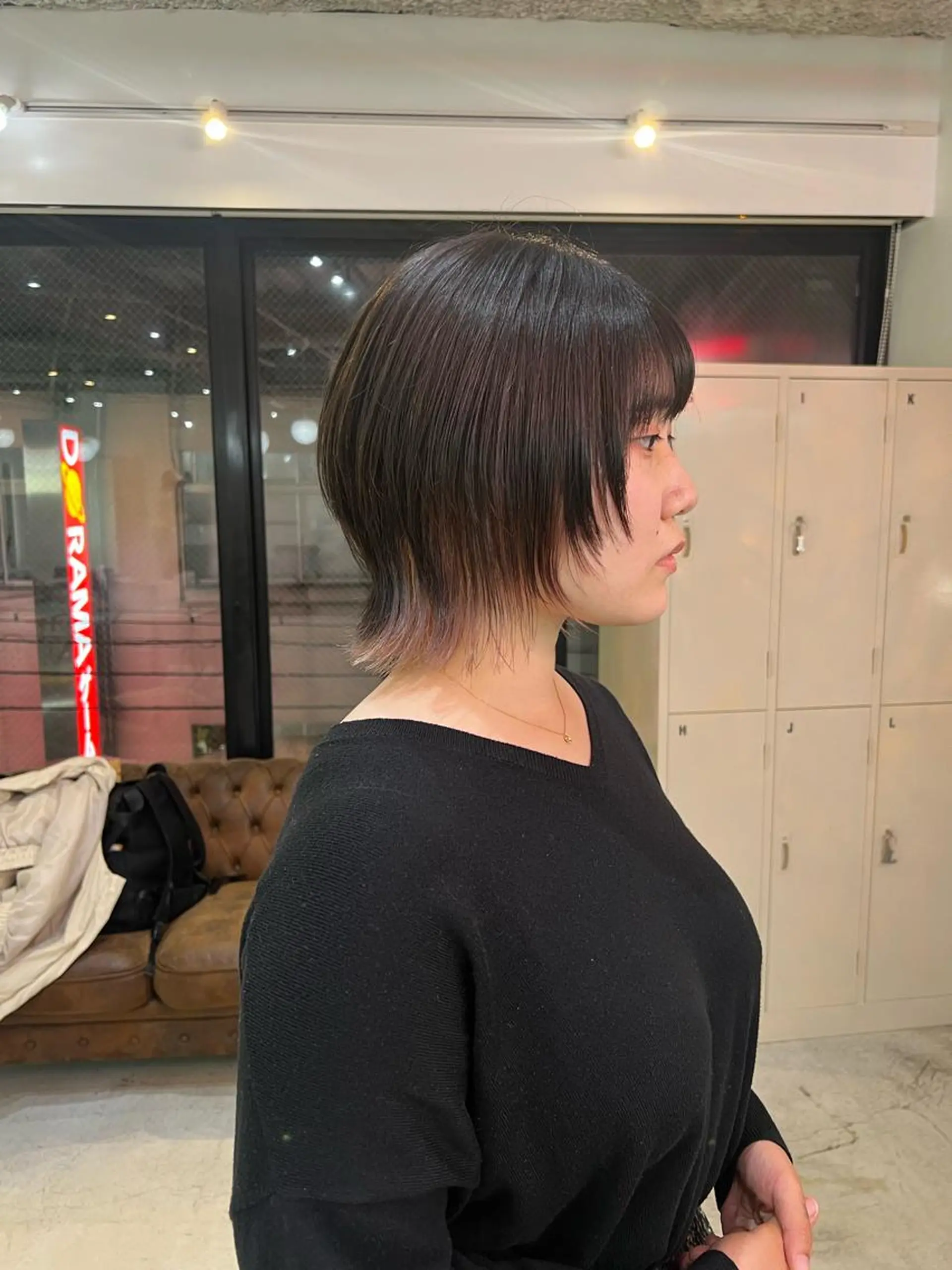 カラー 💥ウルフカット デザインあんな💥のヘアスタイル