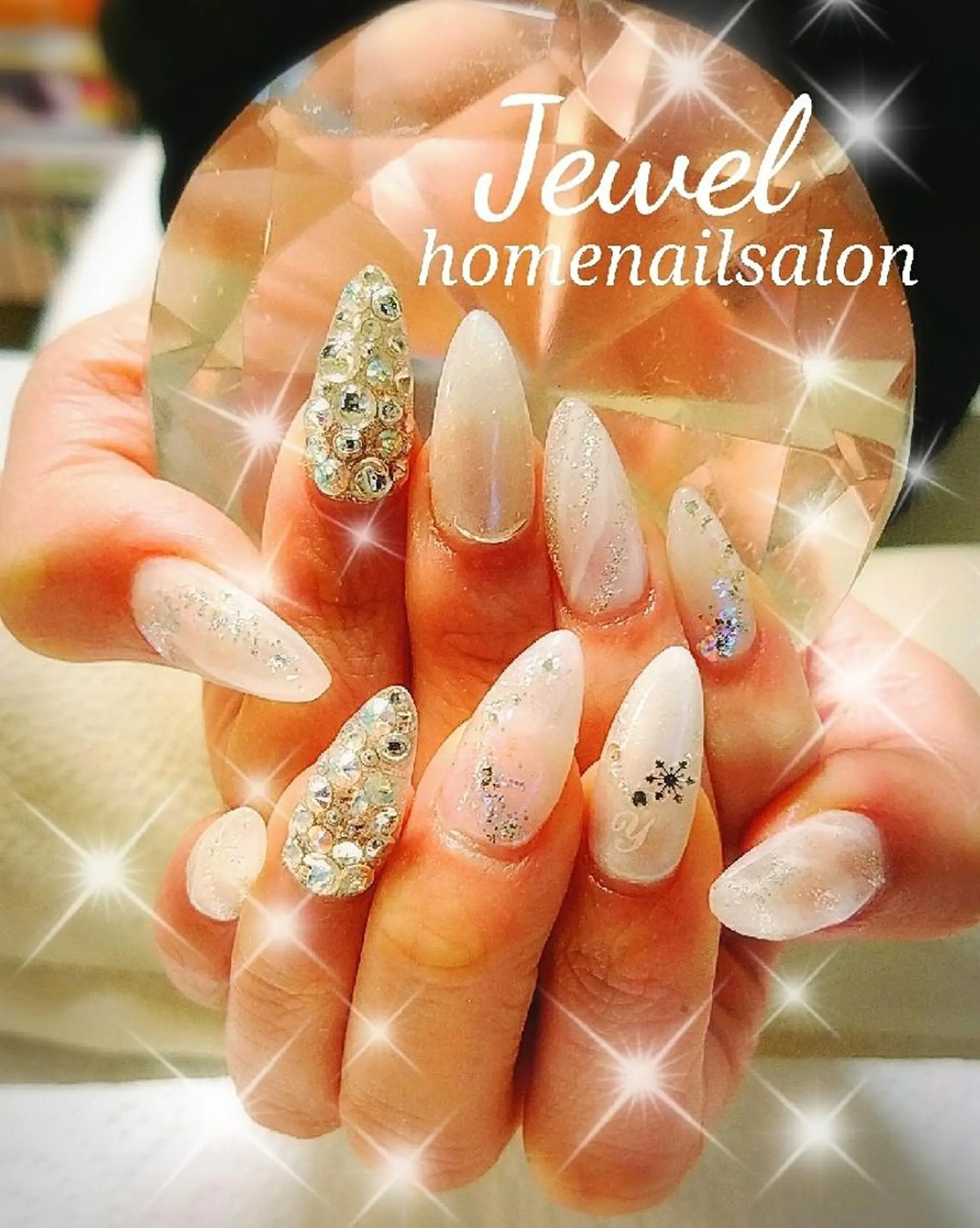 ネイル 長さ出し ＪＥＷＥＬ　ＮＡＩＬ所属・ＪＥＷＥＬ ＮＡＩＬのネイルデザイン