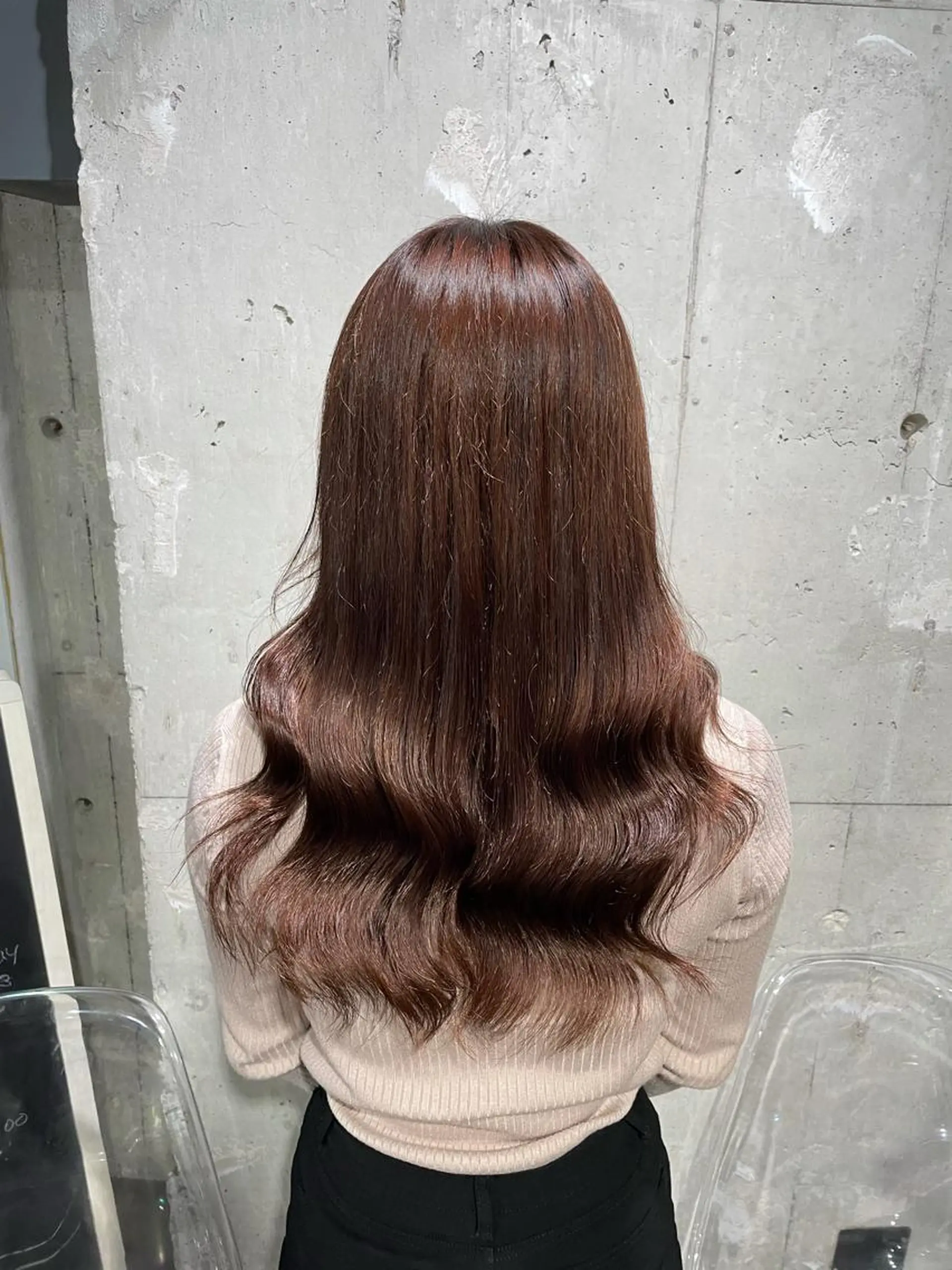 ロング カラー ヘアカラー ヘッドスパ ヘアセット ベージュカラー💖 やすひろのヘアスタイル