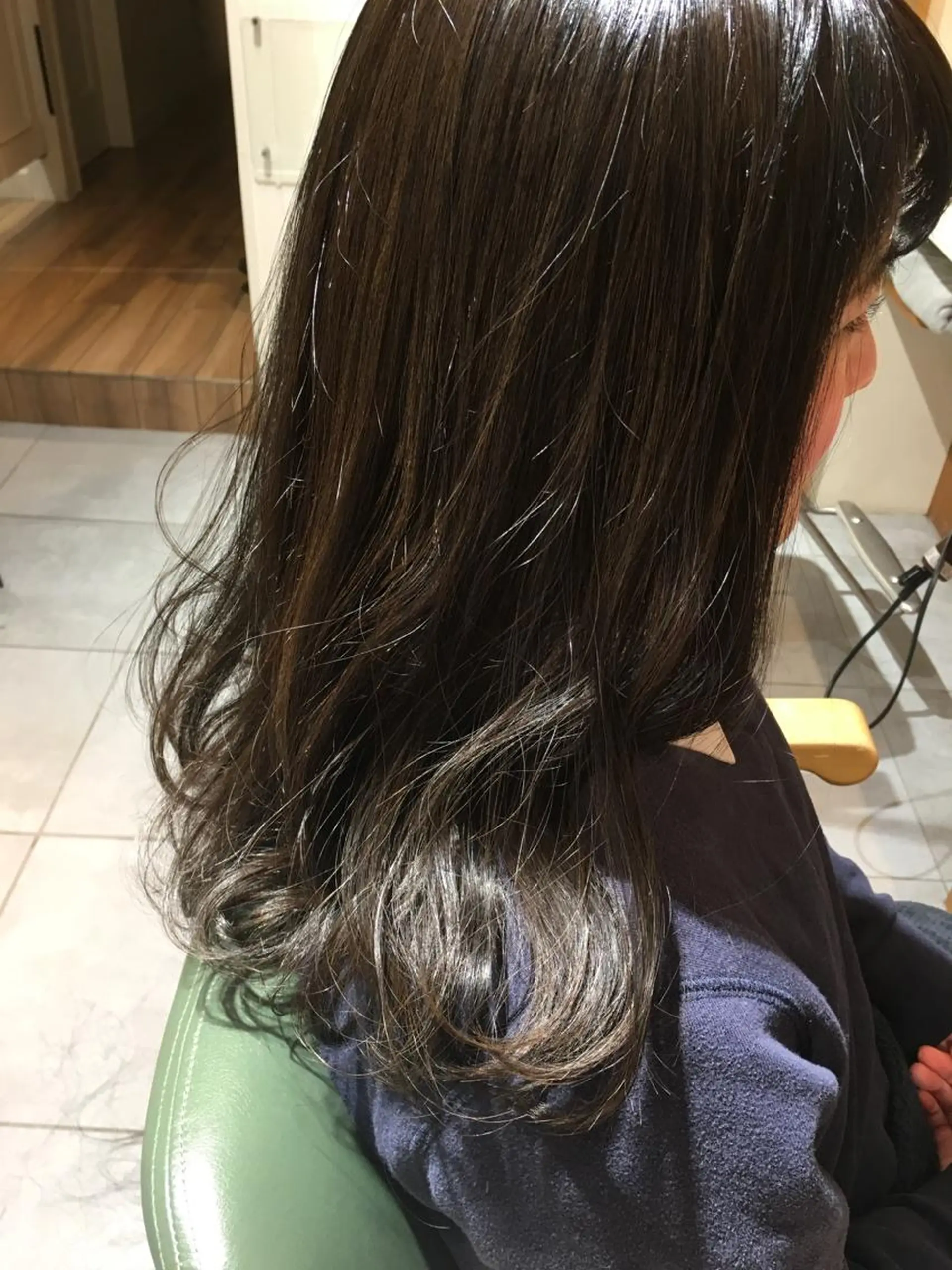 ロング アッシュ ロング fukuyasu rikaのネイルデザイン