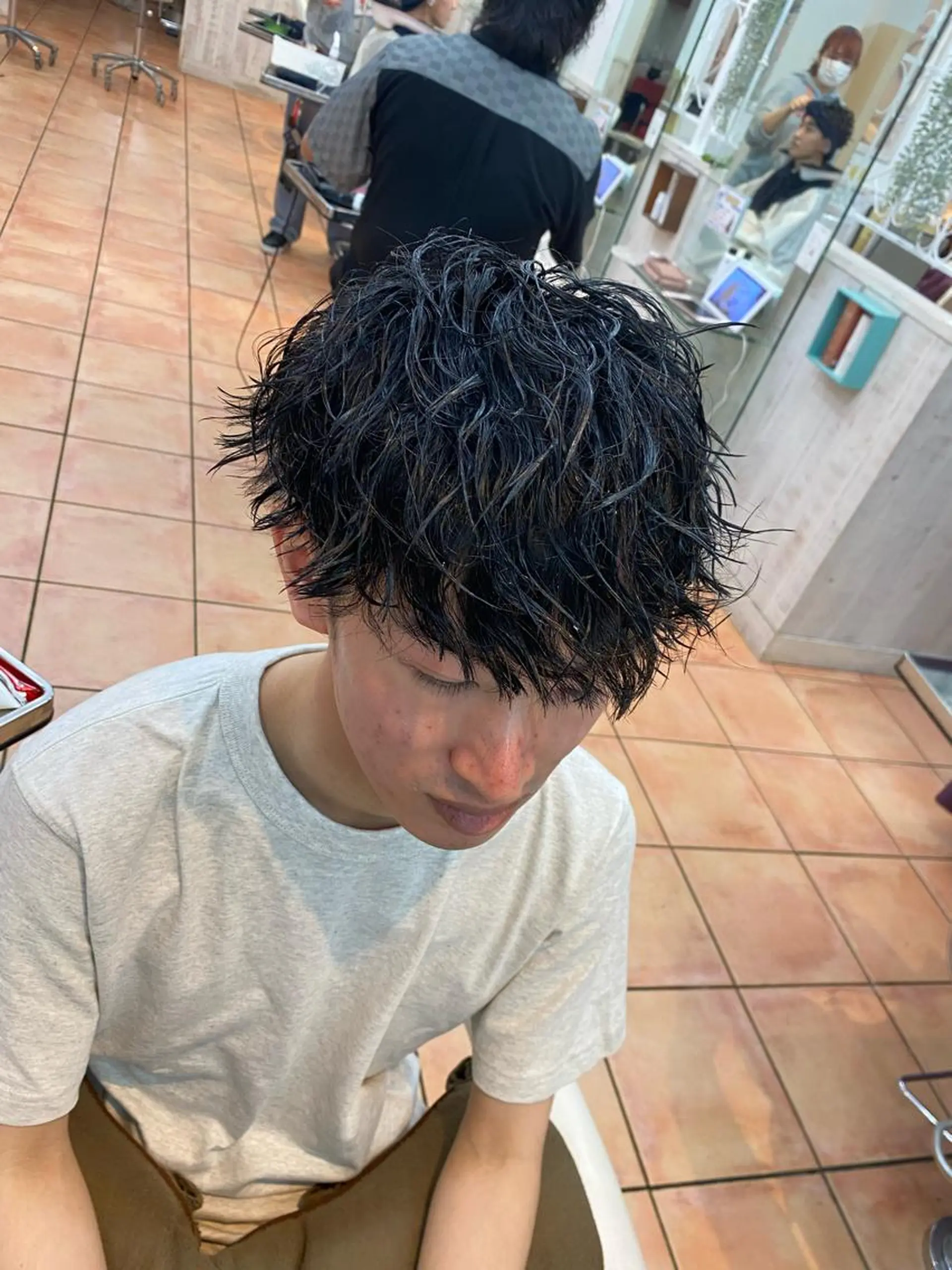 ショート メンズ メンズパーマ屋さん /yuki☃️💭のヘアスタイル