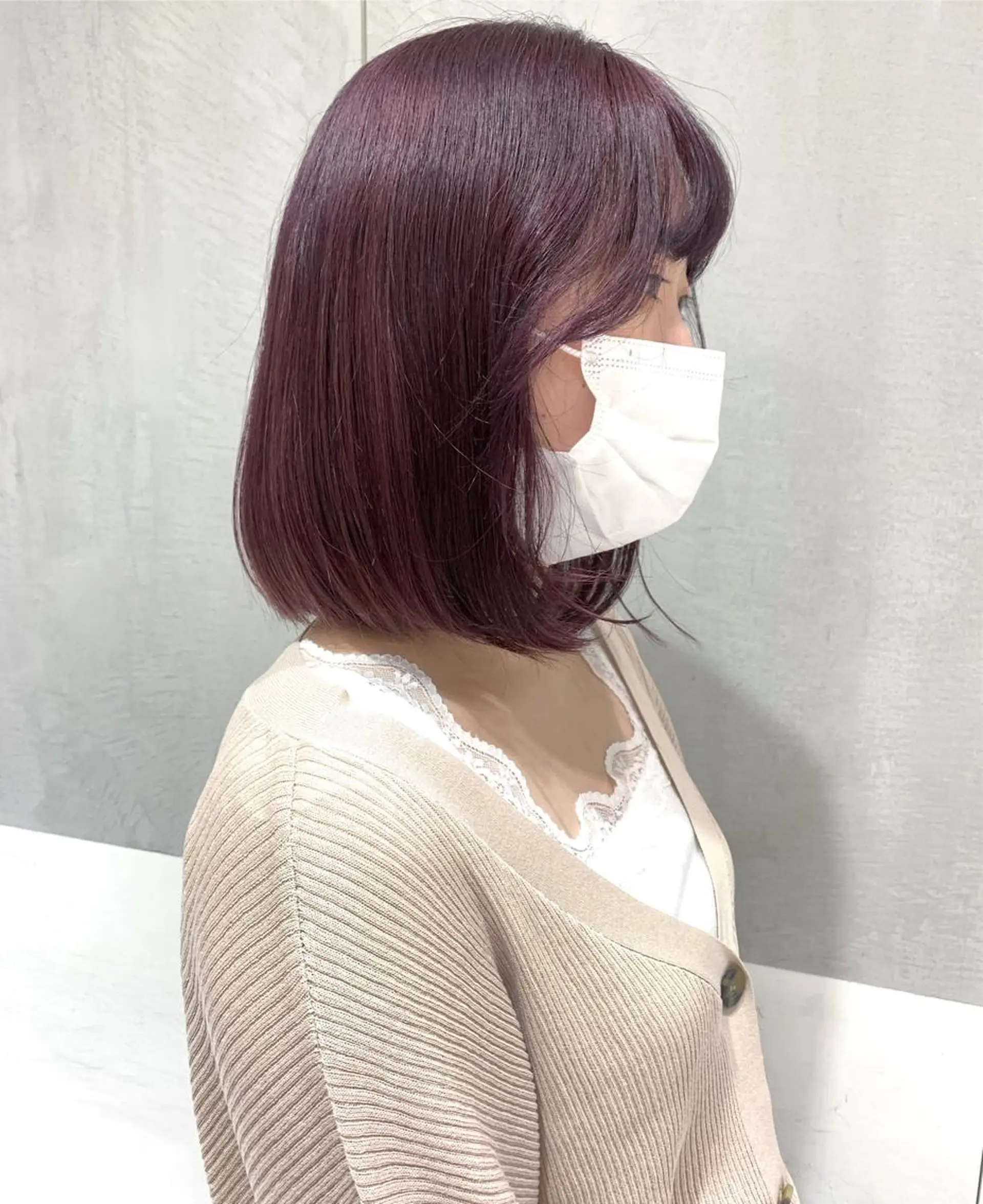 ミディアム カラー minami🪷 暖色カラーのヘアスタイル