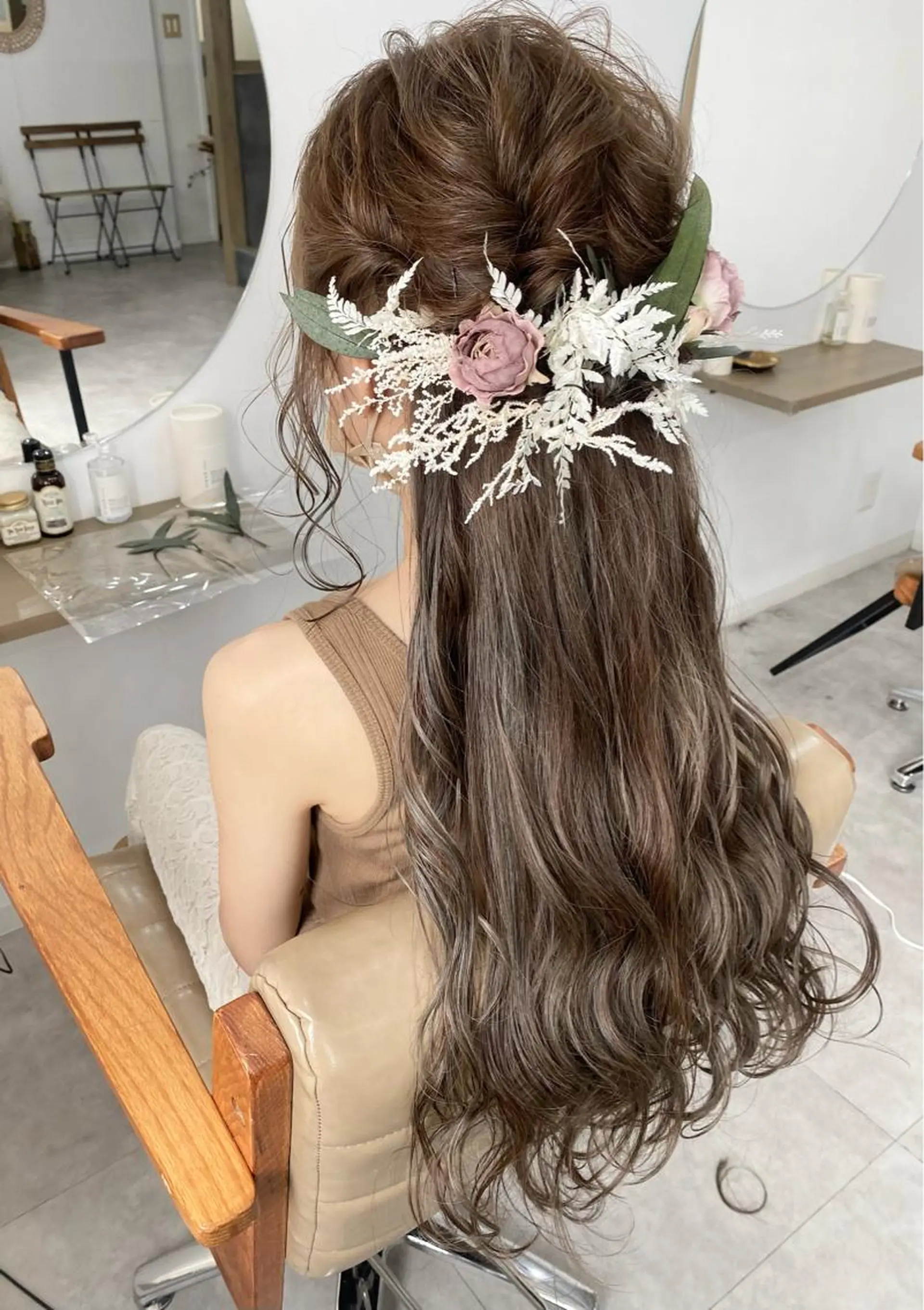 ロング カラー ヘアアレンジ ひなの .のその他イメージ