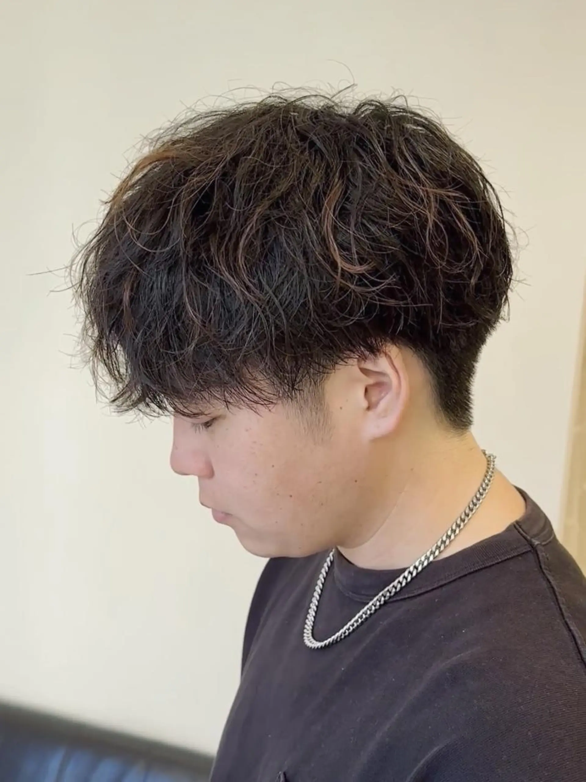 ショート パーマ メンズ カット RITZ 小平颯真のヘアスタイル
