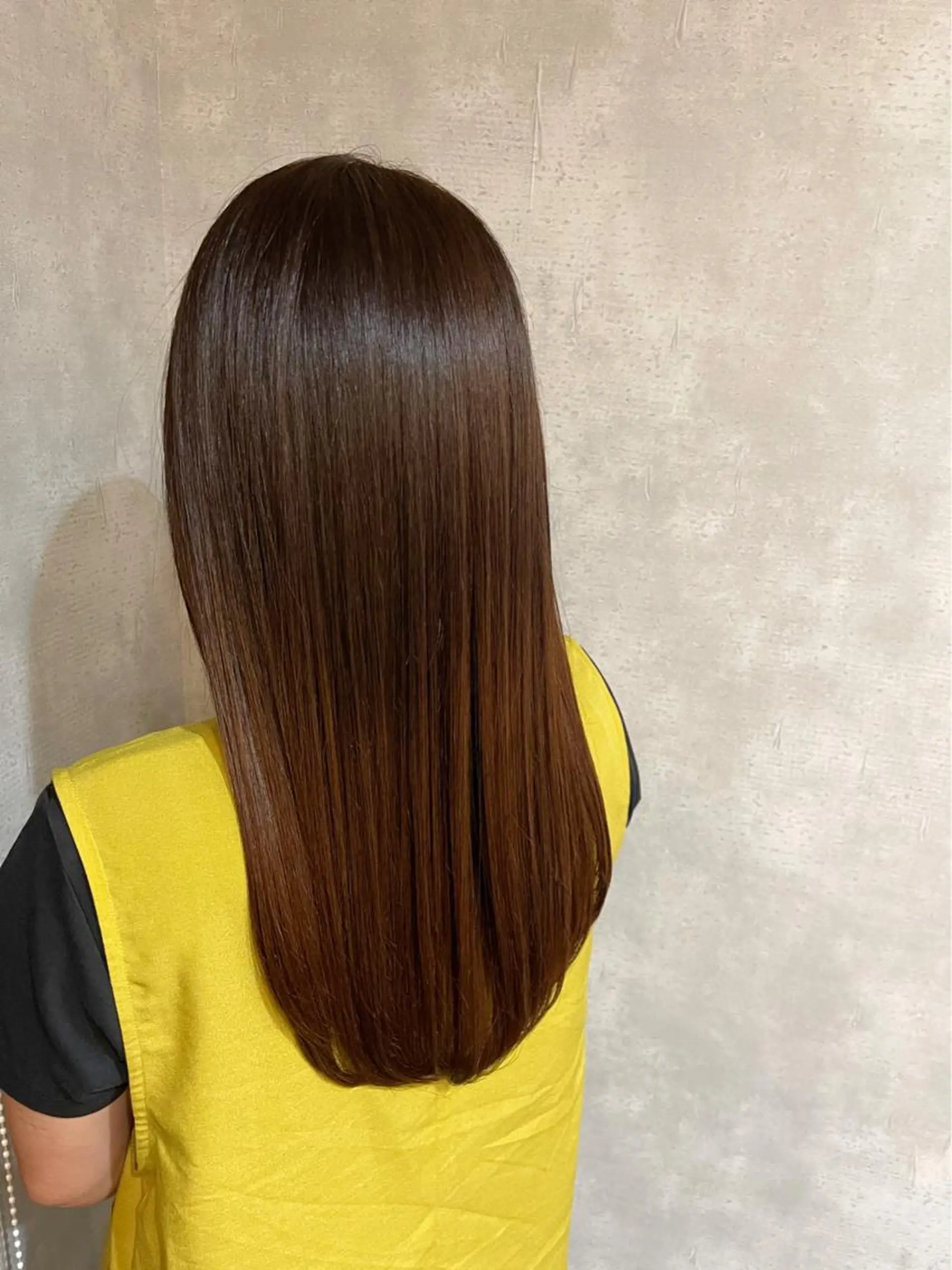 ロング 髪質改善 栗本 博史のヘアスタイル