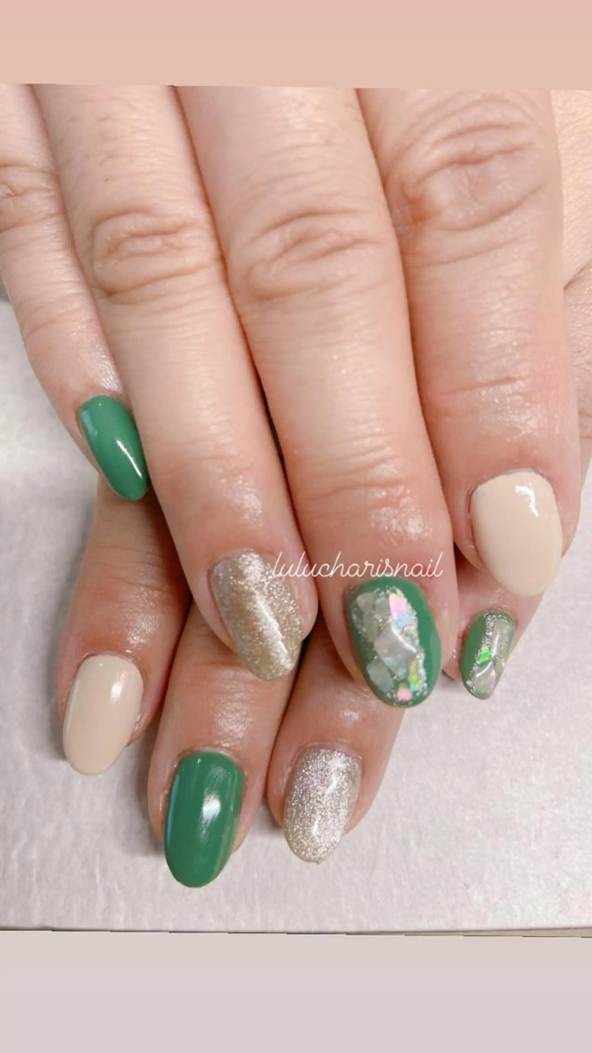 ネイル 持ち込み Lulu charisu所属・lulucharis nailのネイルデザイン