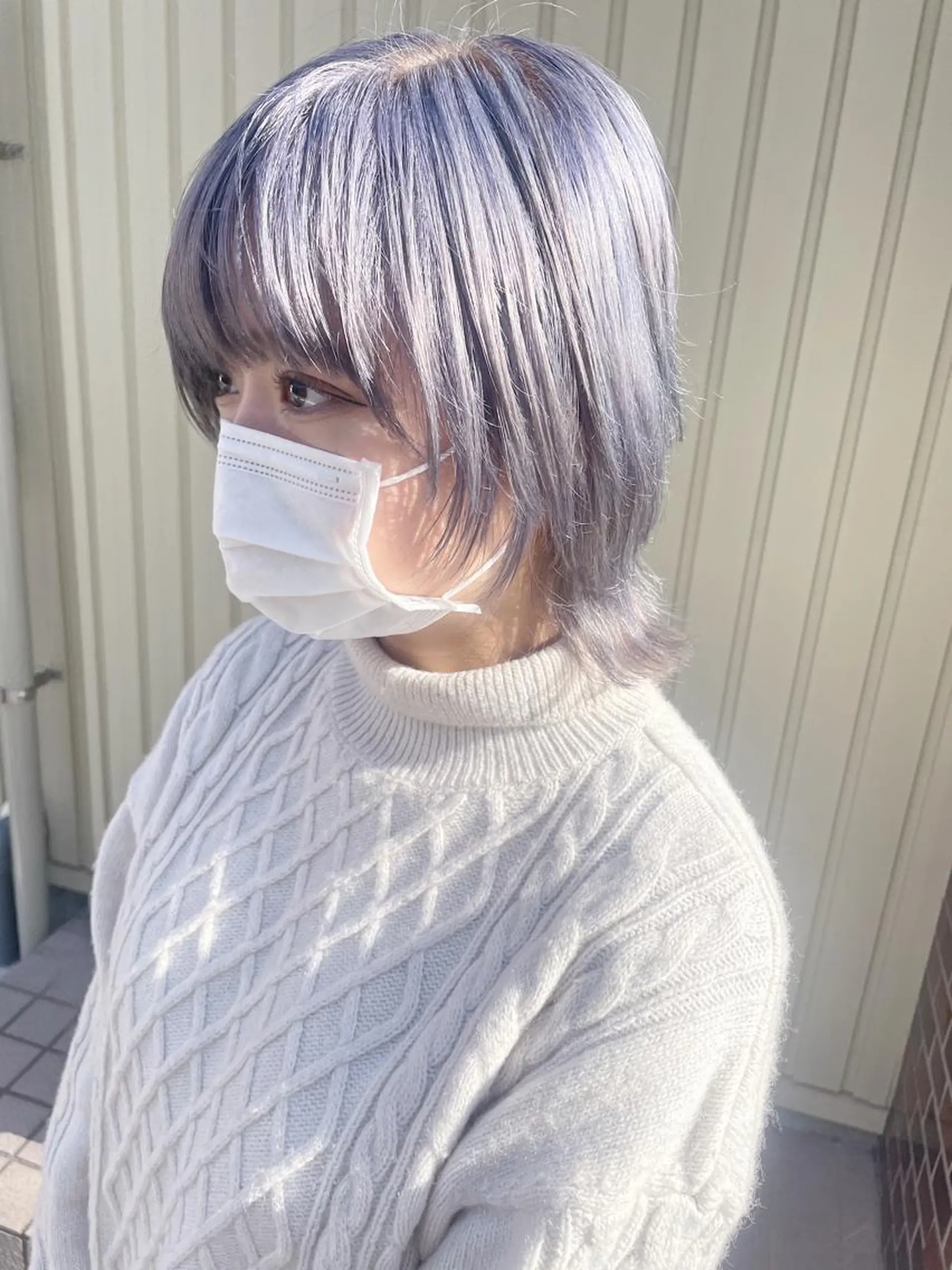 ショート カラー ケアブリーチ /髪質 改善/古橋圭史郎のヘアスタイル