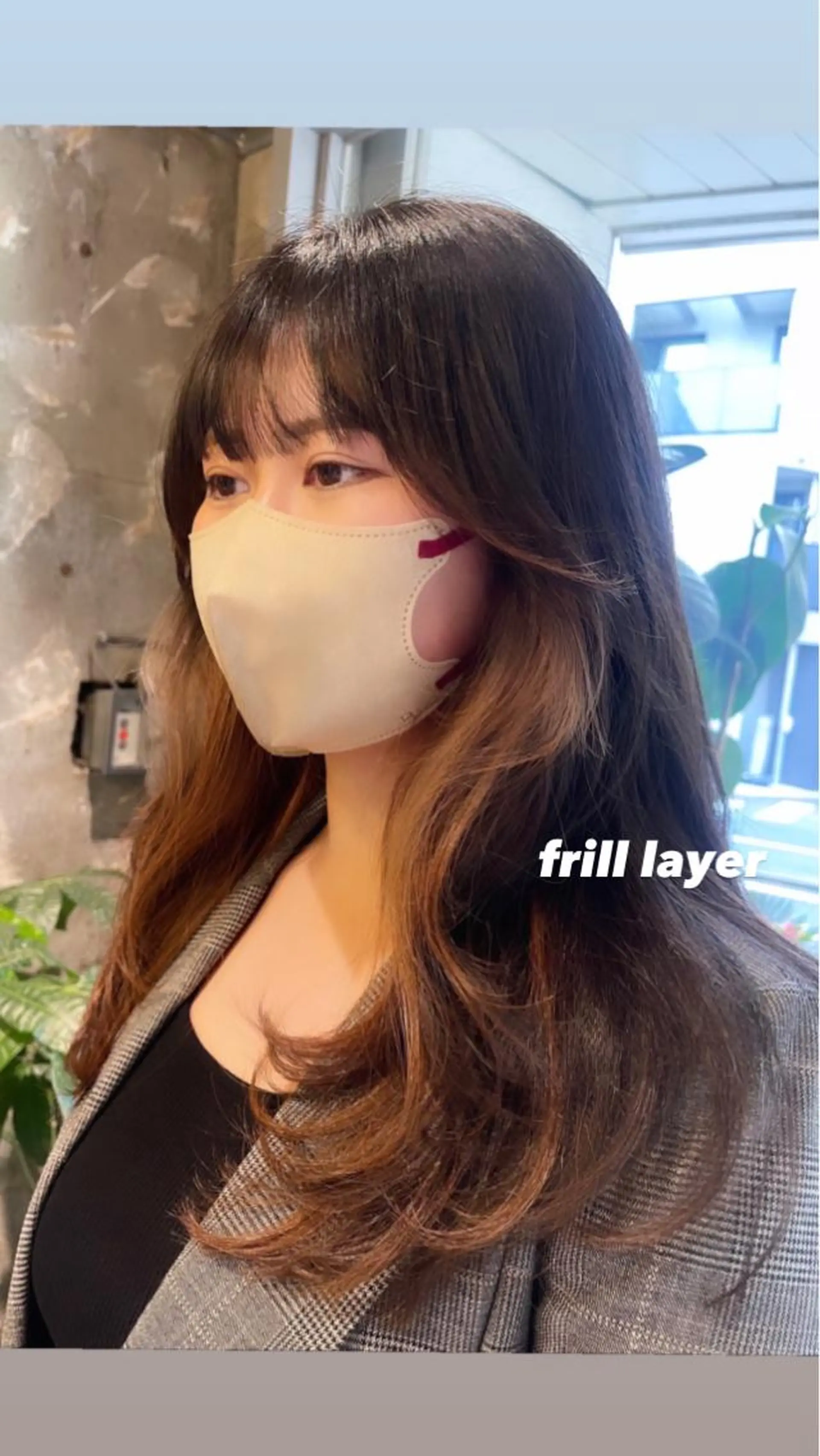 ロング レイヤーカット ano ♡のヘアスタイル