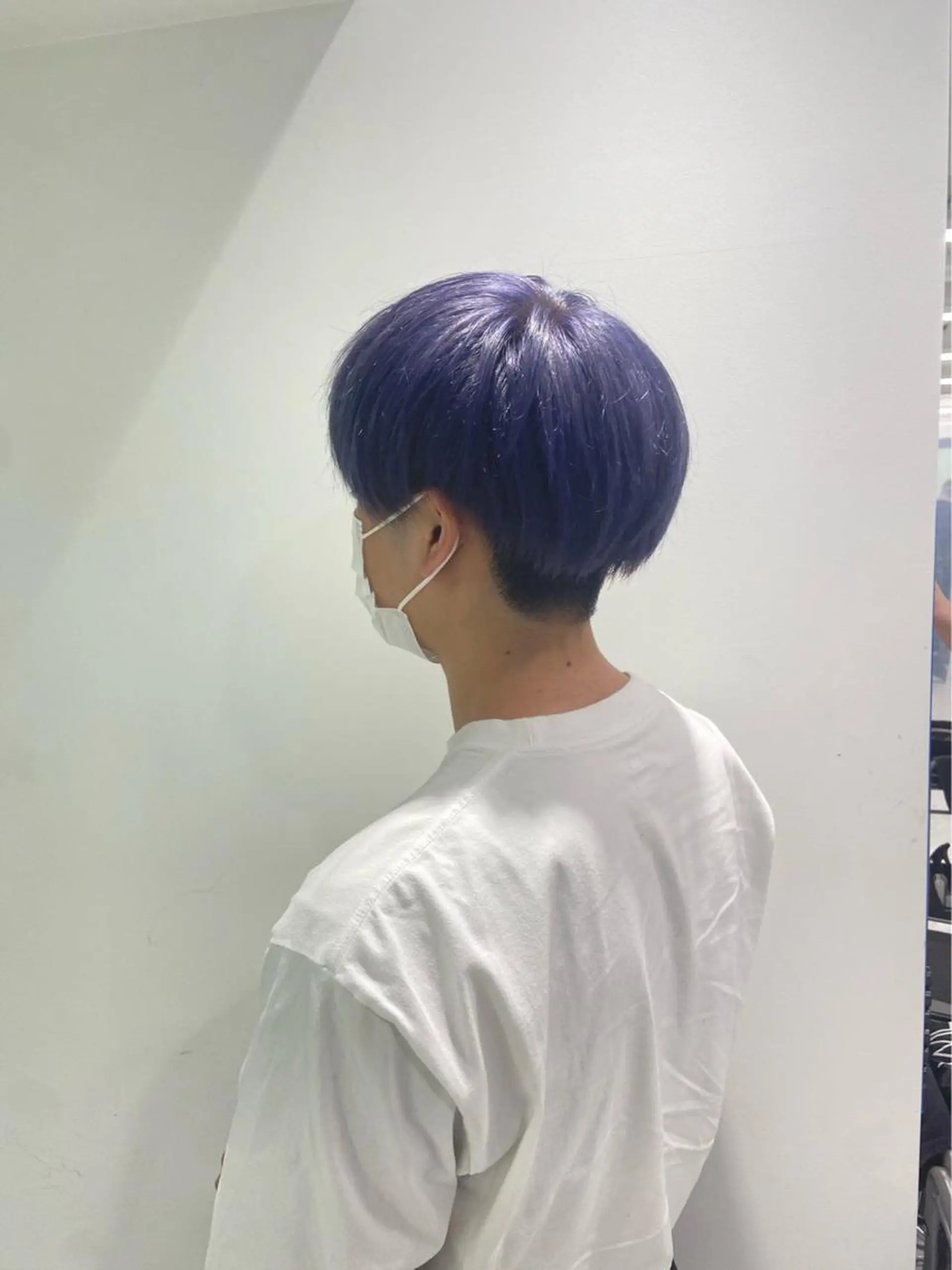 ショート メンズ アッシュ ベージュカラー💖 やすひろのヘアスタイル