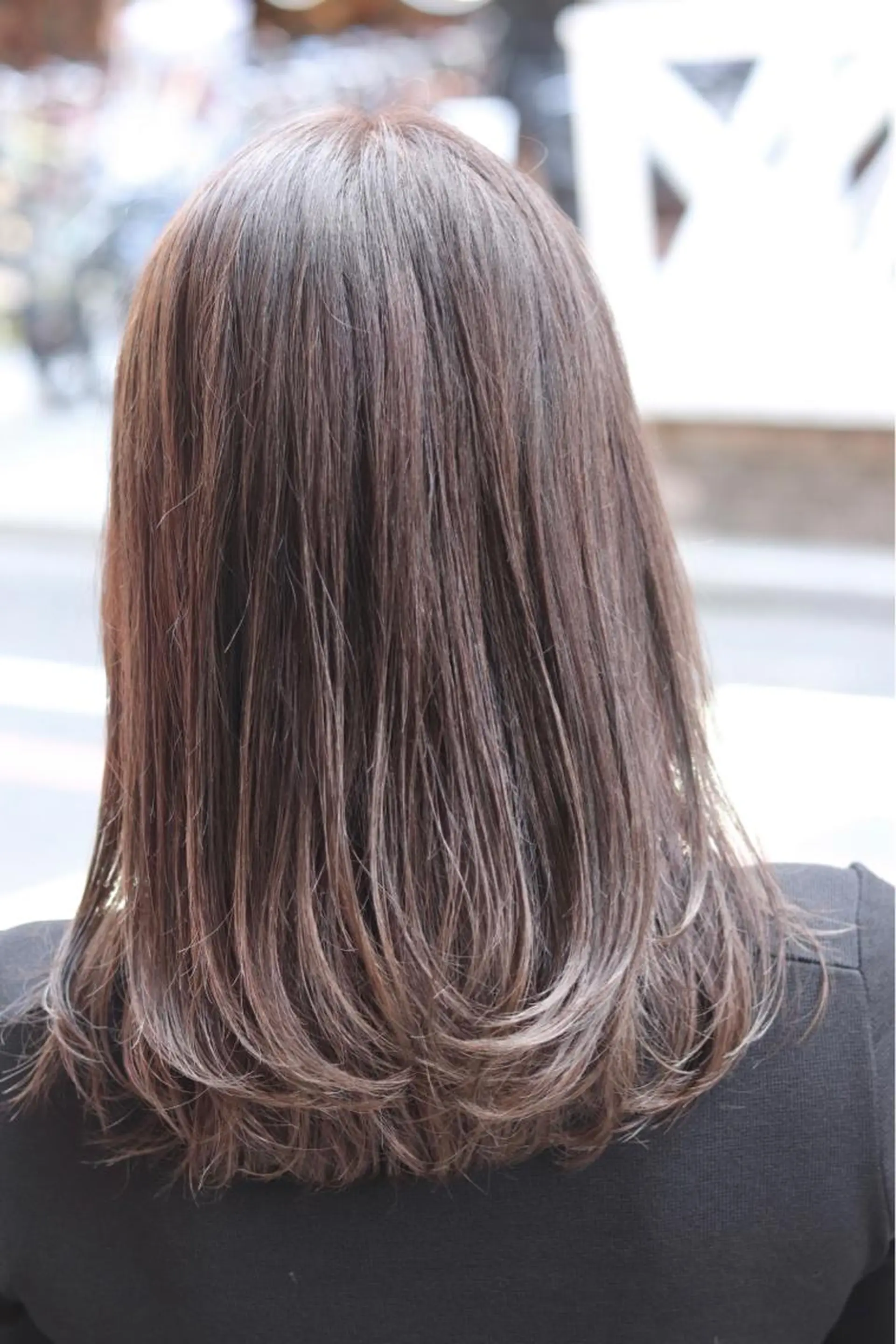 ミディアム カラー ヘアアレンジ 川内 政人のヘアスタイル