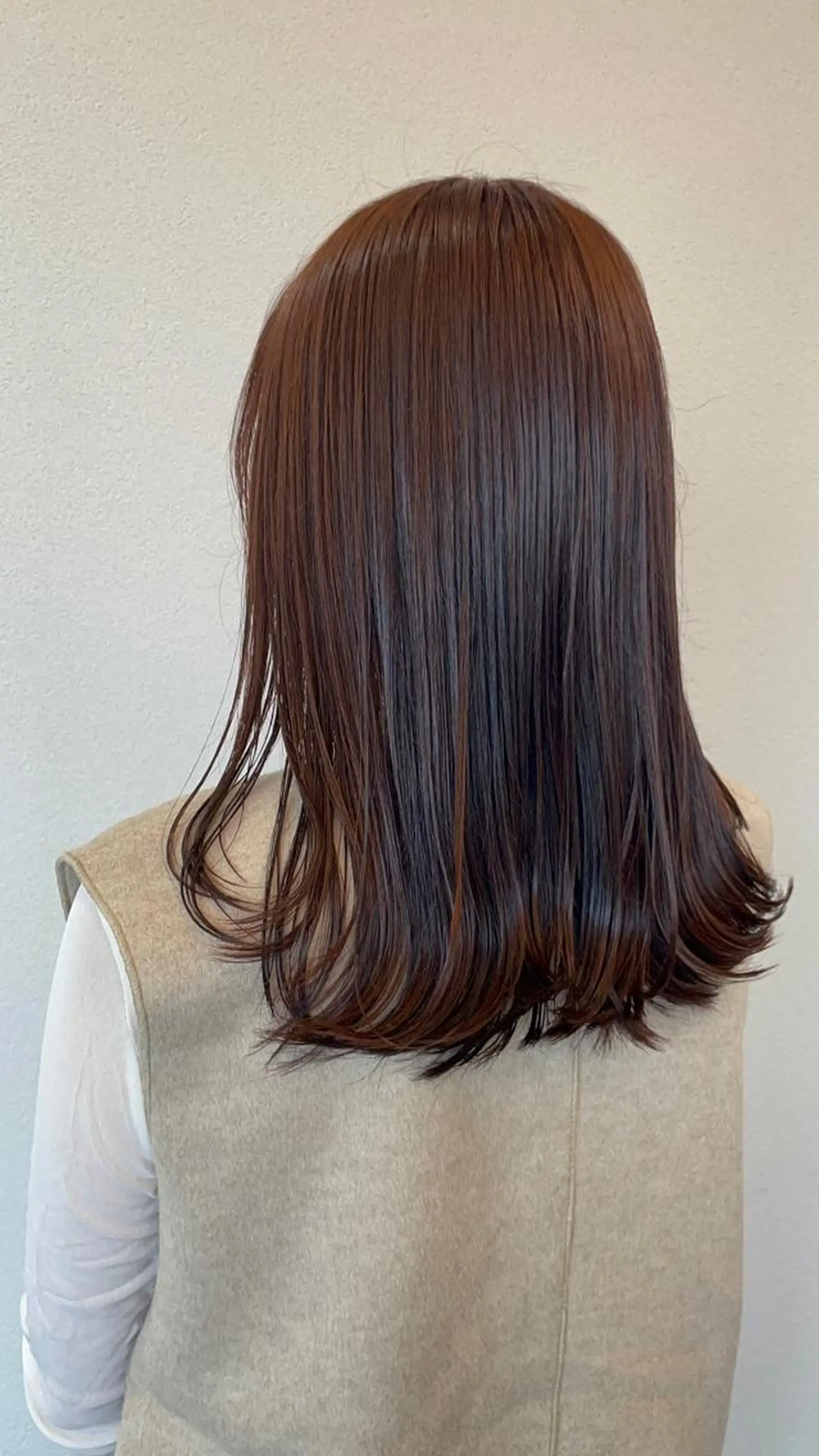 ミディアム カラー ボブ/髪質改善/ soiナカジママドリのヘアスタイル