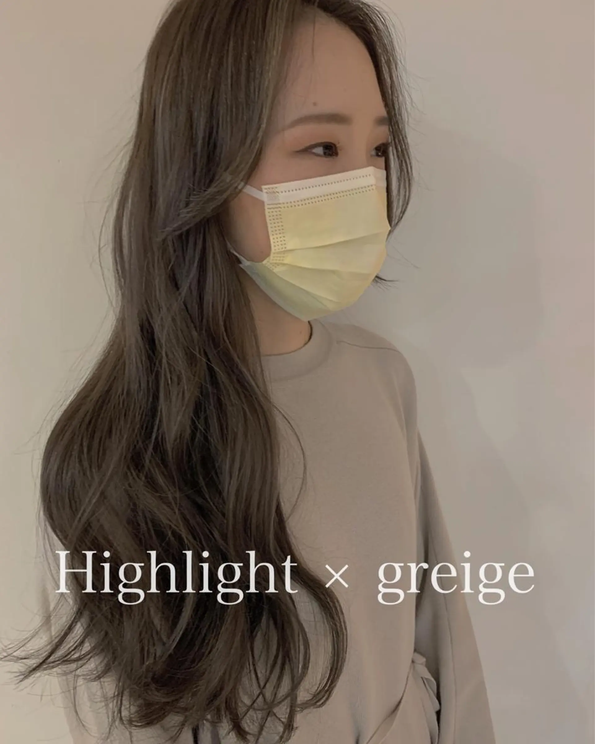 ロング ハイライト 菅原リキヤ くびれレイヤーヘアのヘアスタイル