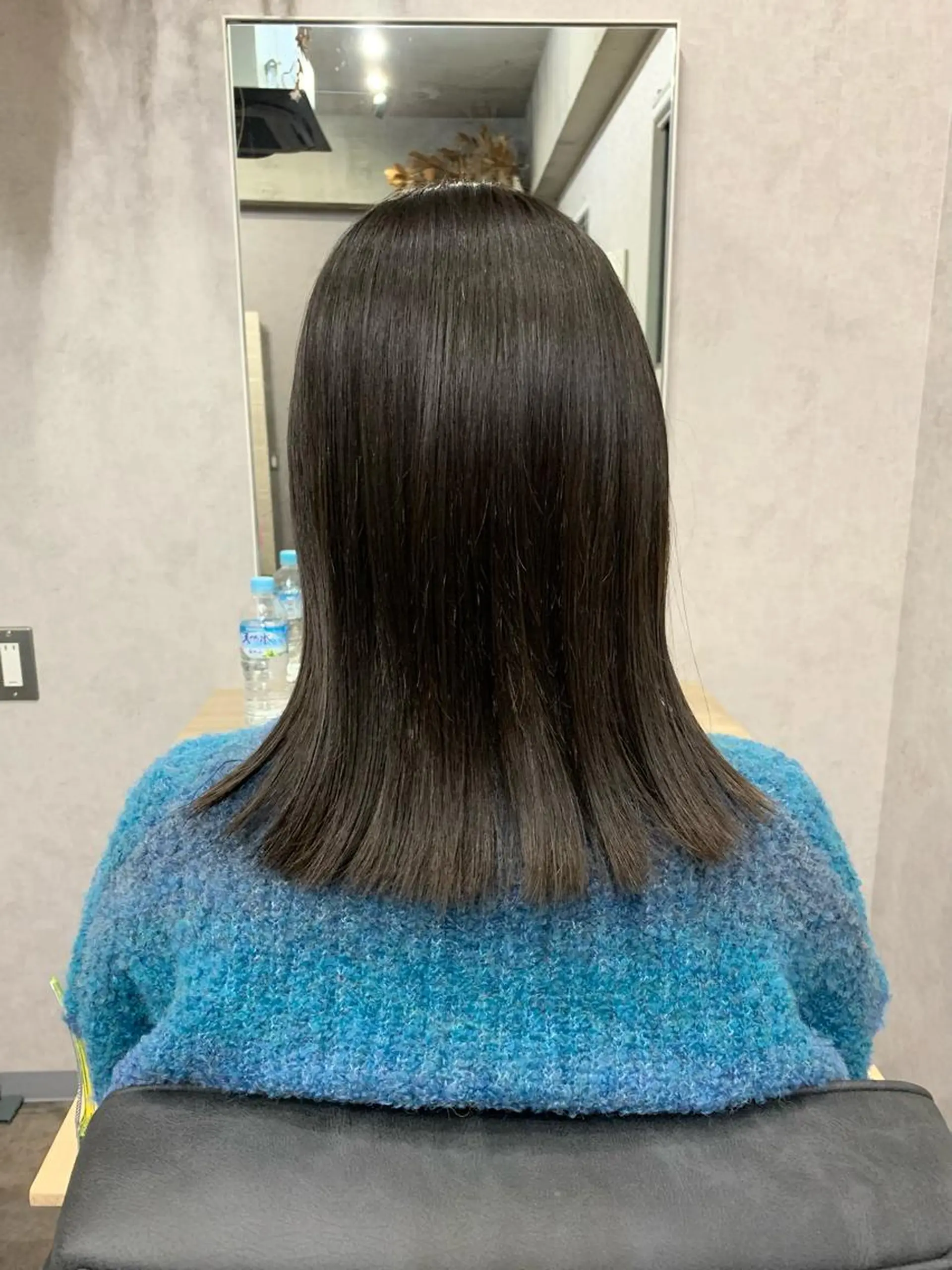 セミロング giniro ホソミのヘアスタイル
