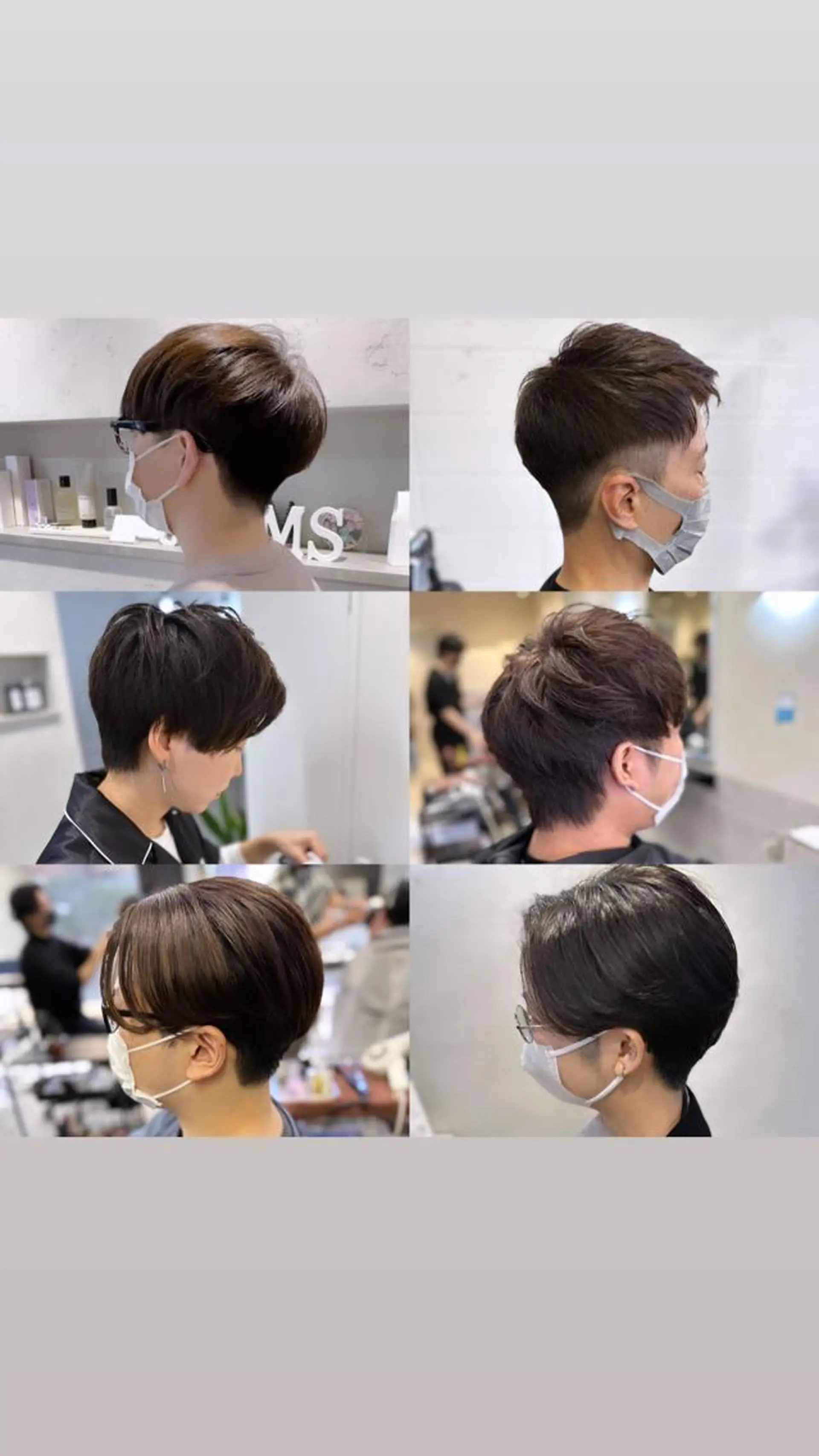 ミディアム メンズ hair studio  jyym's所属・ボーイッシュ美容師 刈り上げ/ショートのヘアスタイル