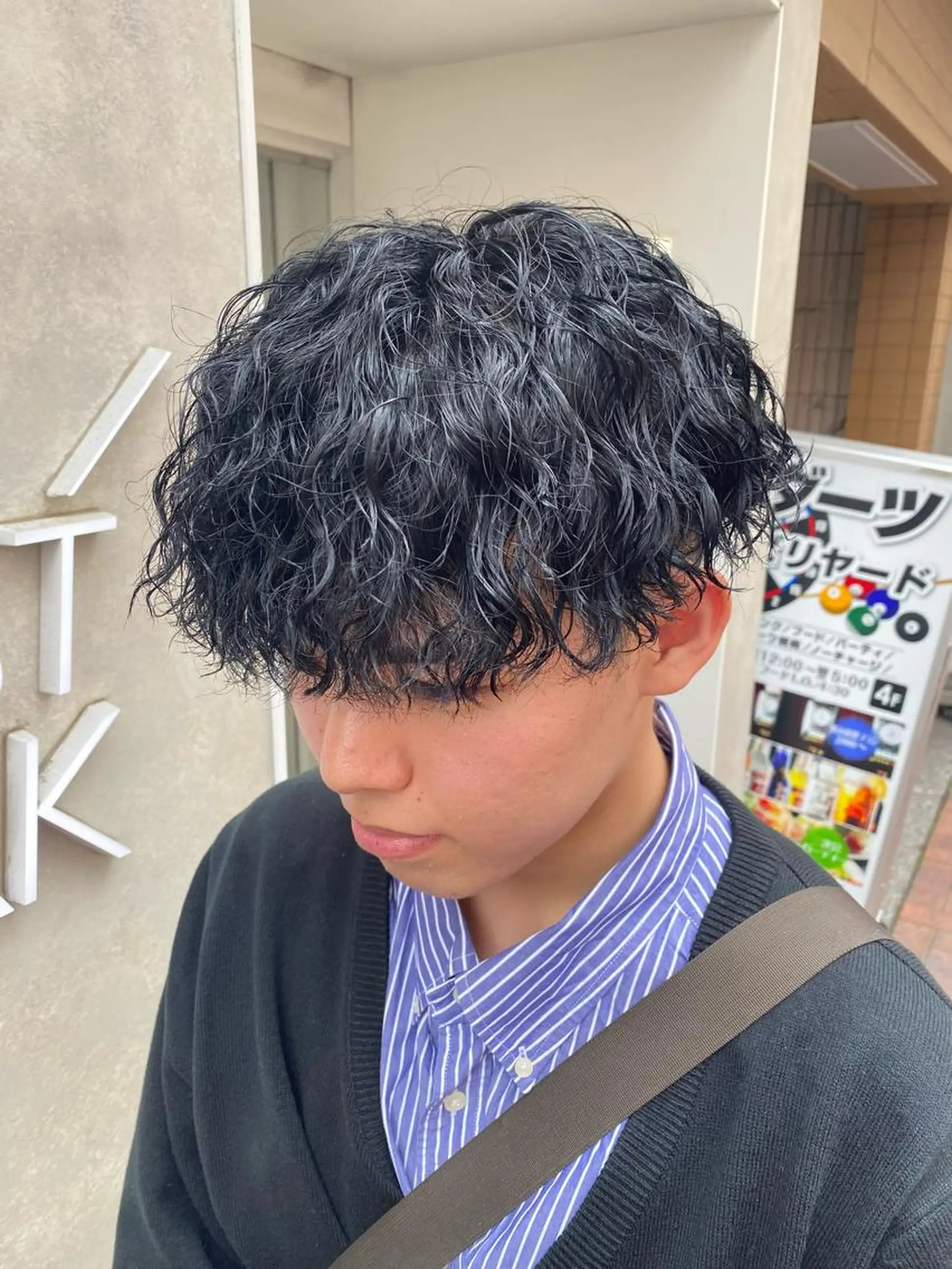 パーマ メンズ 新宿【メンズパーマ】 塩澤太一のヘアスタイル