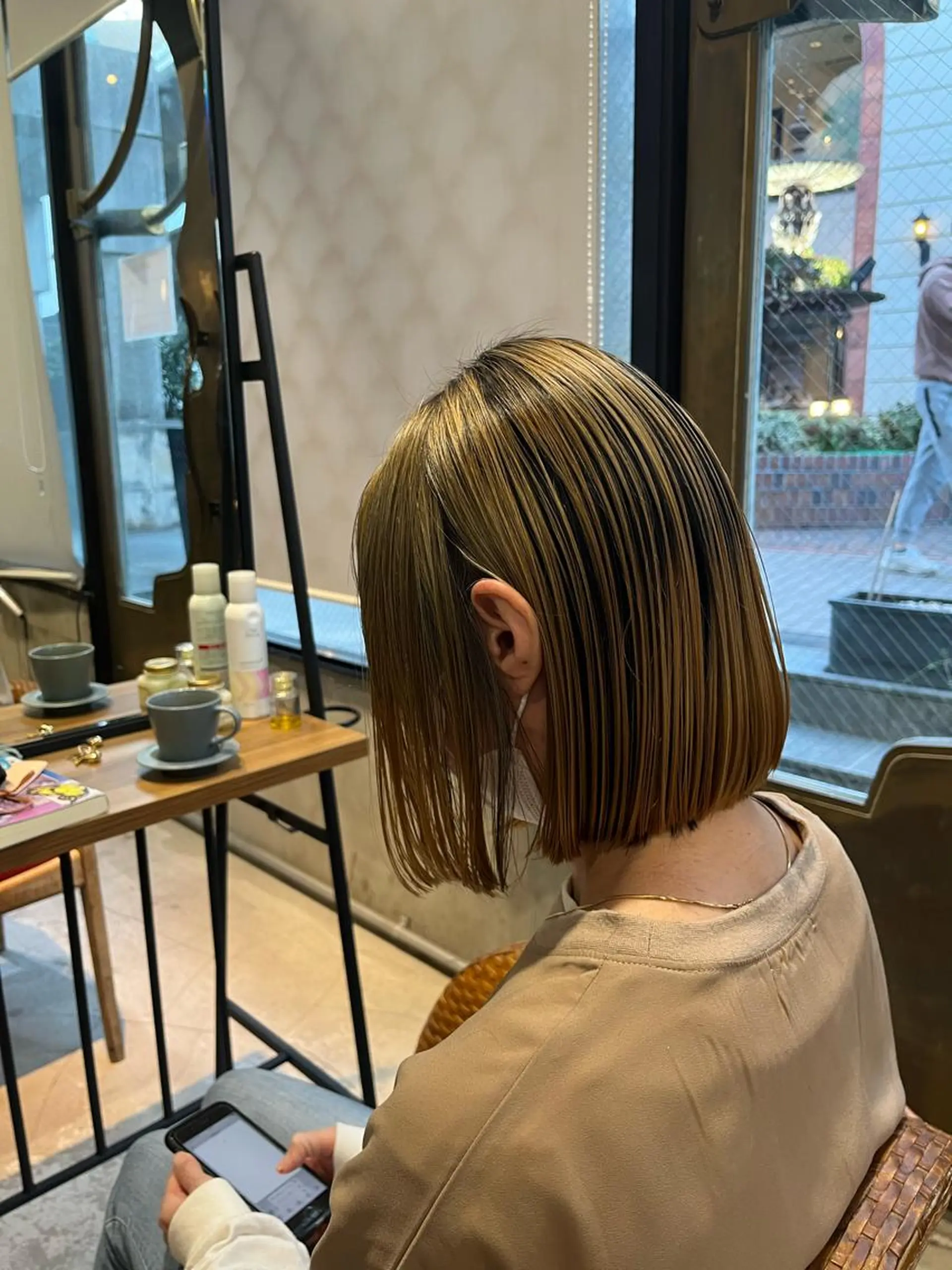 ショート カラー バレイヤージュ レイヤーカット カット ヘアカラー トリートメント ✨メンズスタイル✨ Daiのヘアスタイル