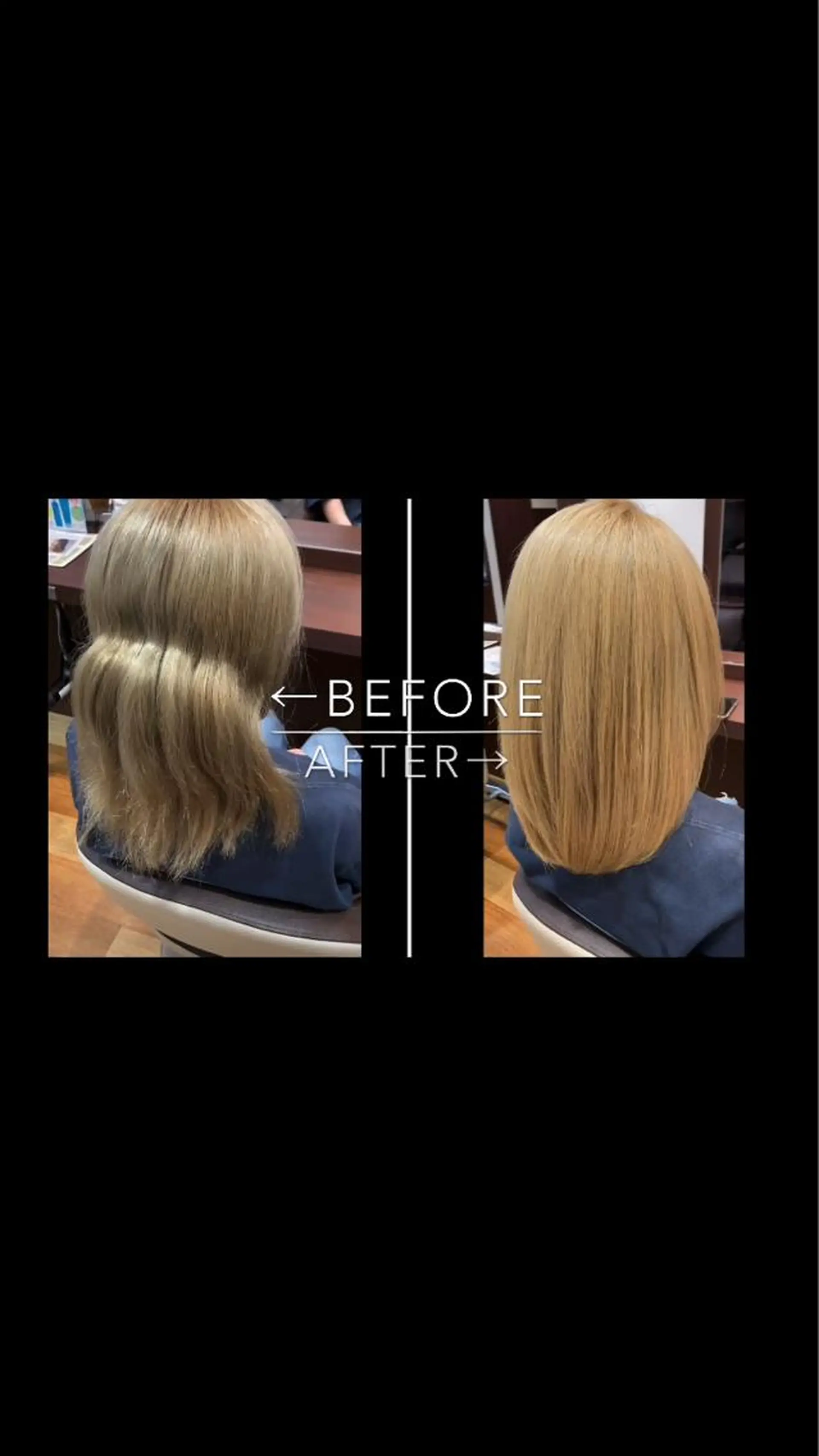 ミディアム 🌟髪質 改善🌟のヘアスタイル