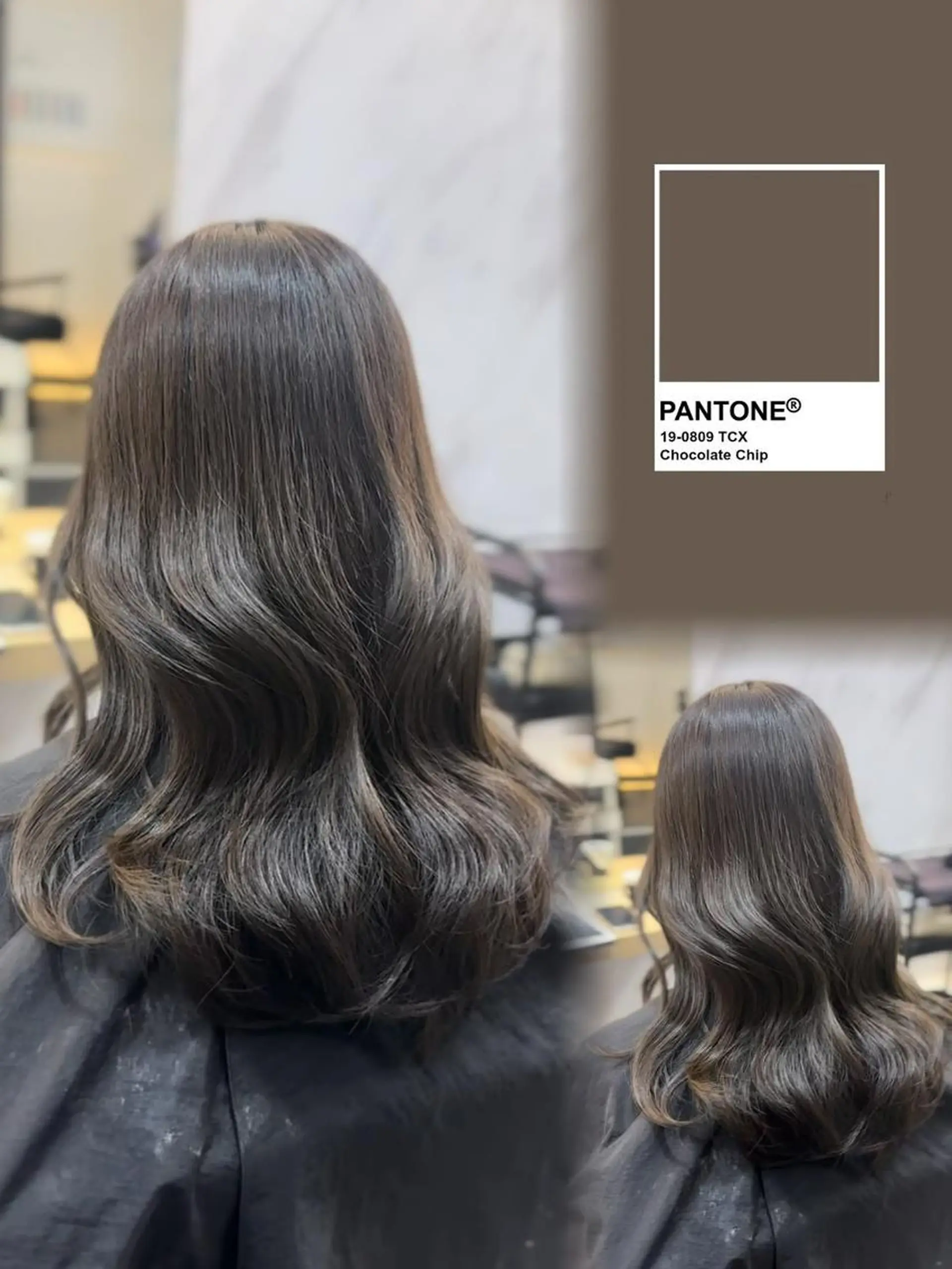 ミディアム カラー L.E.M 仙台のヘアスタイル