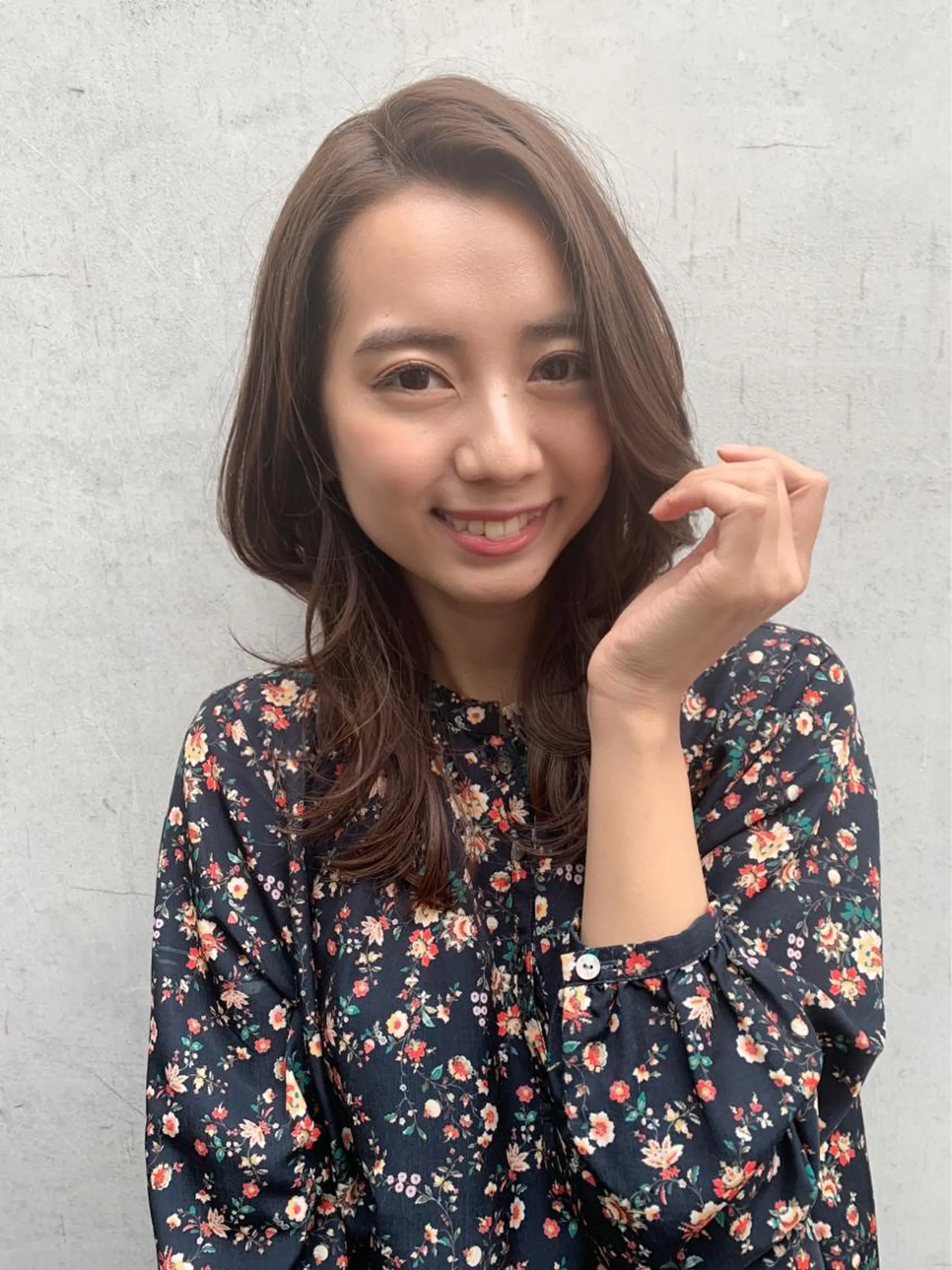 セミロング 髪質改善☆ 縮毛矯正miyuのヘアスタイル