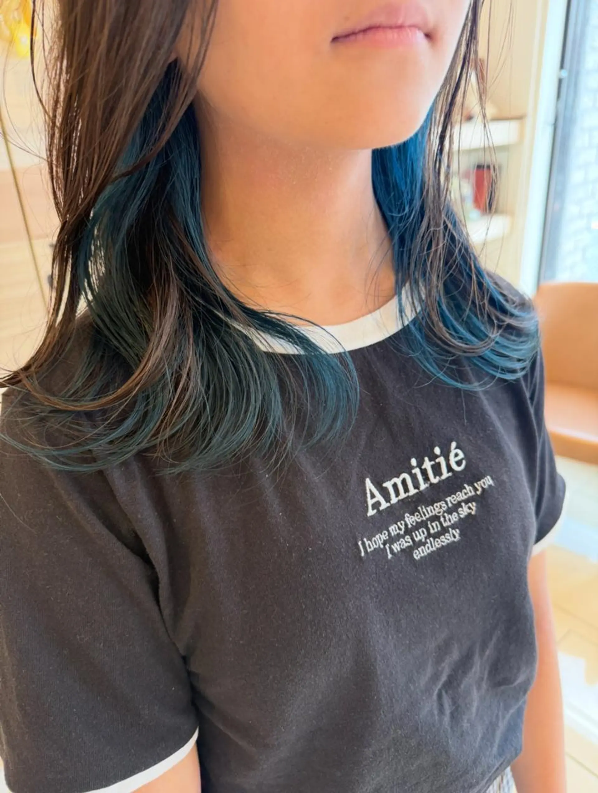 ミディアム 🌟縮毛矯正モデル募 集🐶ayane🐶のヘアスタイル