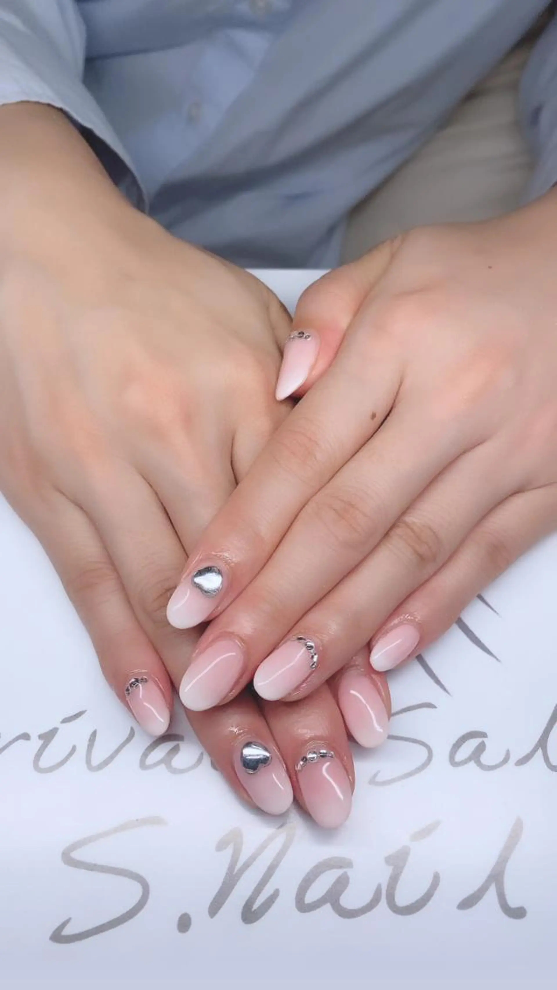 ネイル 西大分S.Nail 𓏲⋆🪸.⋆⸜🫧のネイルデザイン