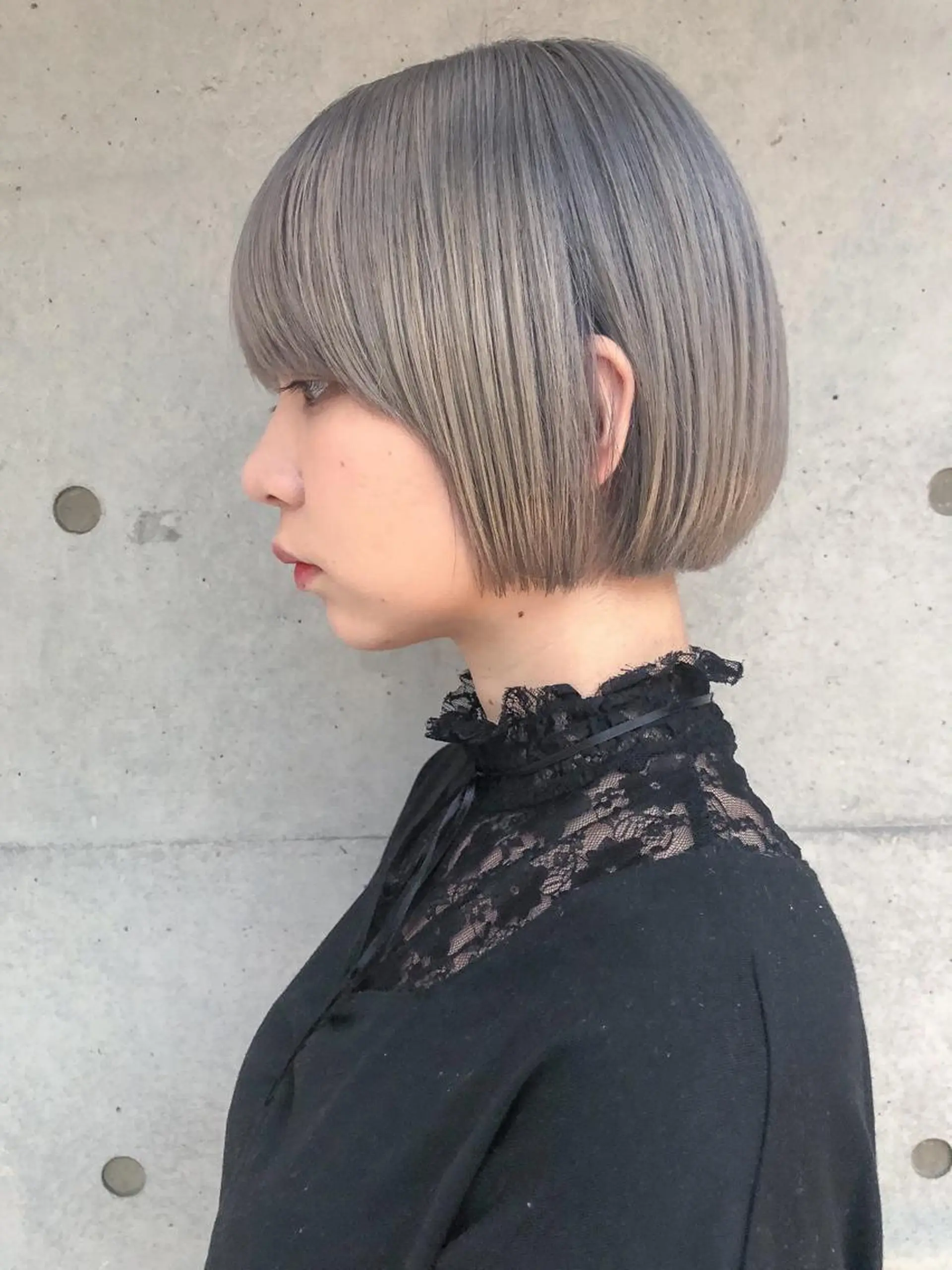 ショート ヘアカラー nessヤマサキ リュウタのヘアスタイル