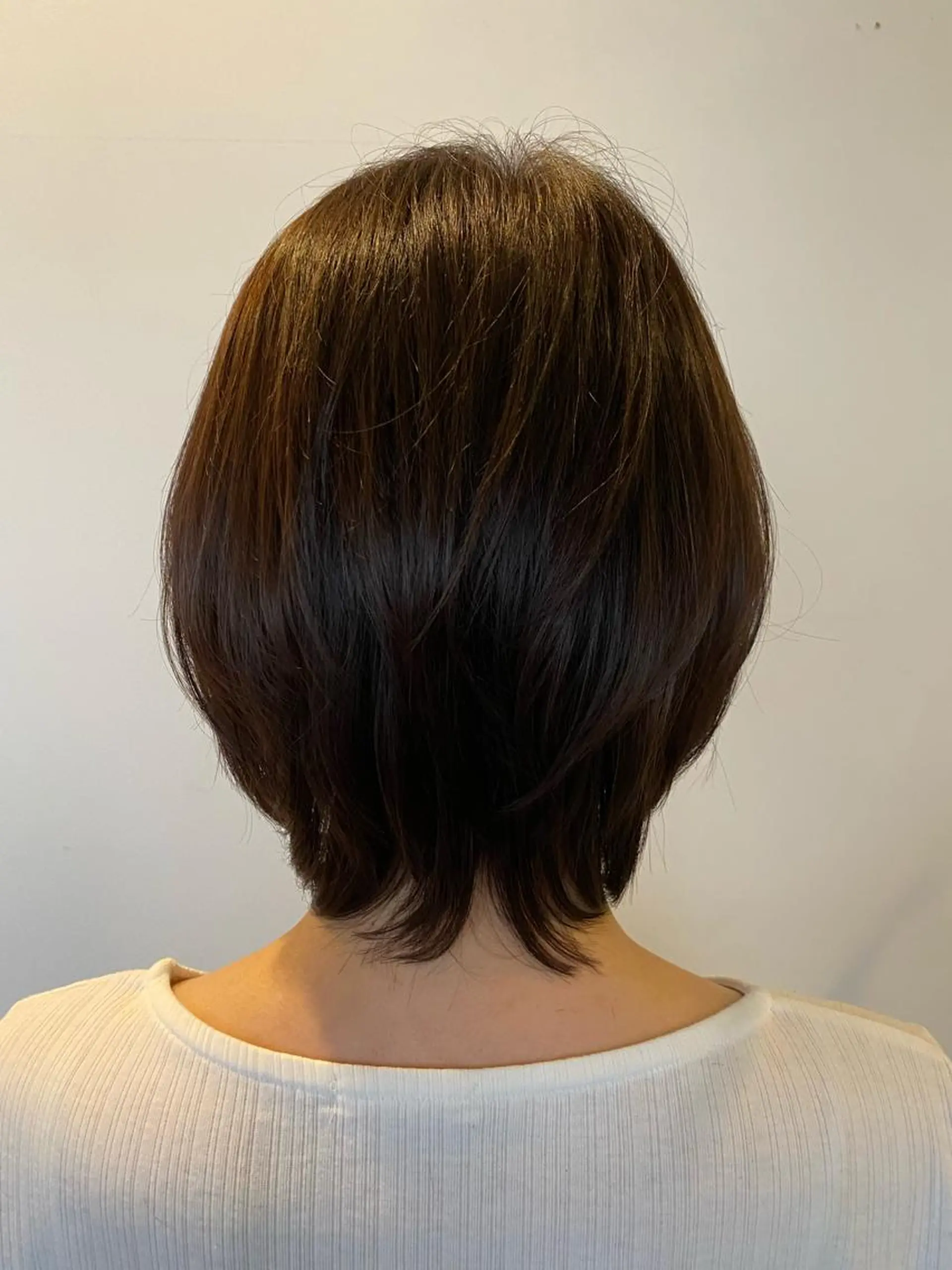 ミディアム 丹野 美樹のヘアスタイル