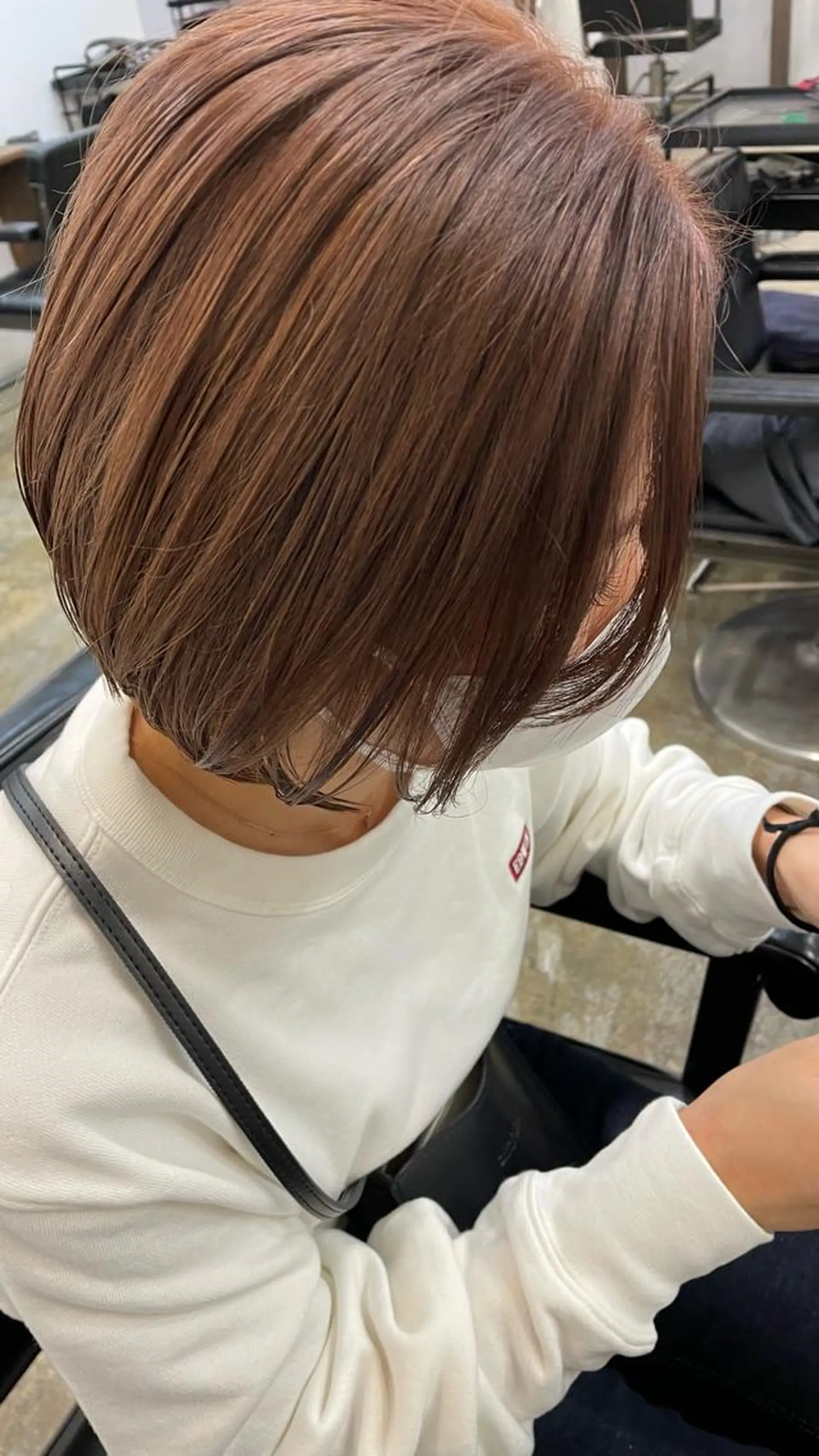 ショート カットモデル募集 長谷川のヘアスタイル