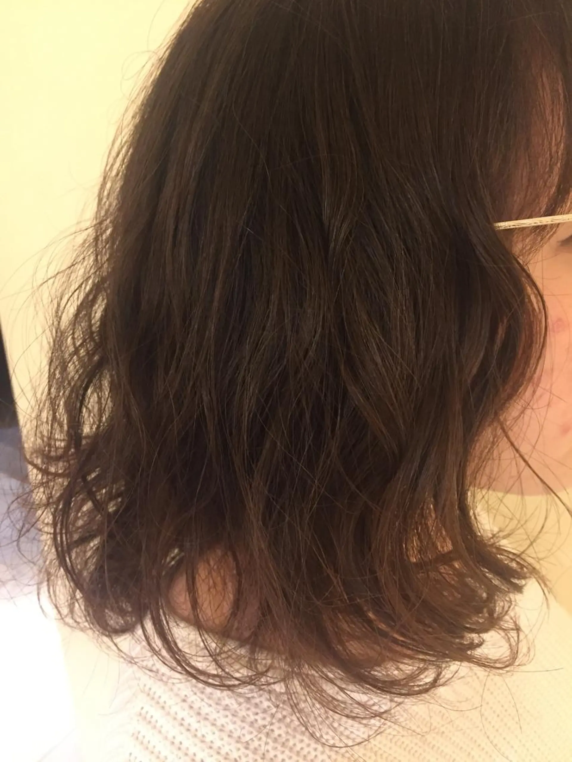 ミディアム パーマ 加藤 綾華のヘアスタイル