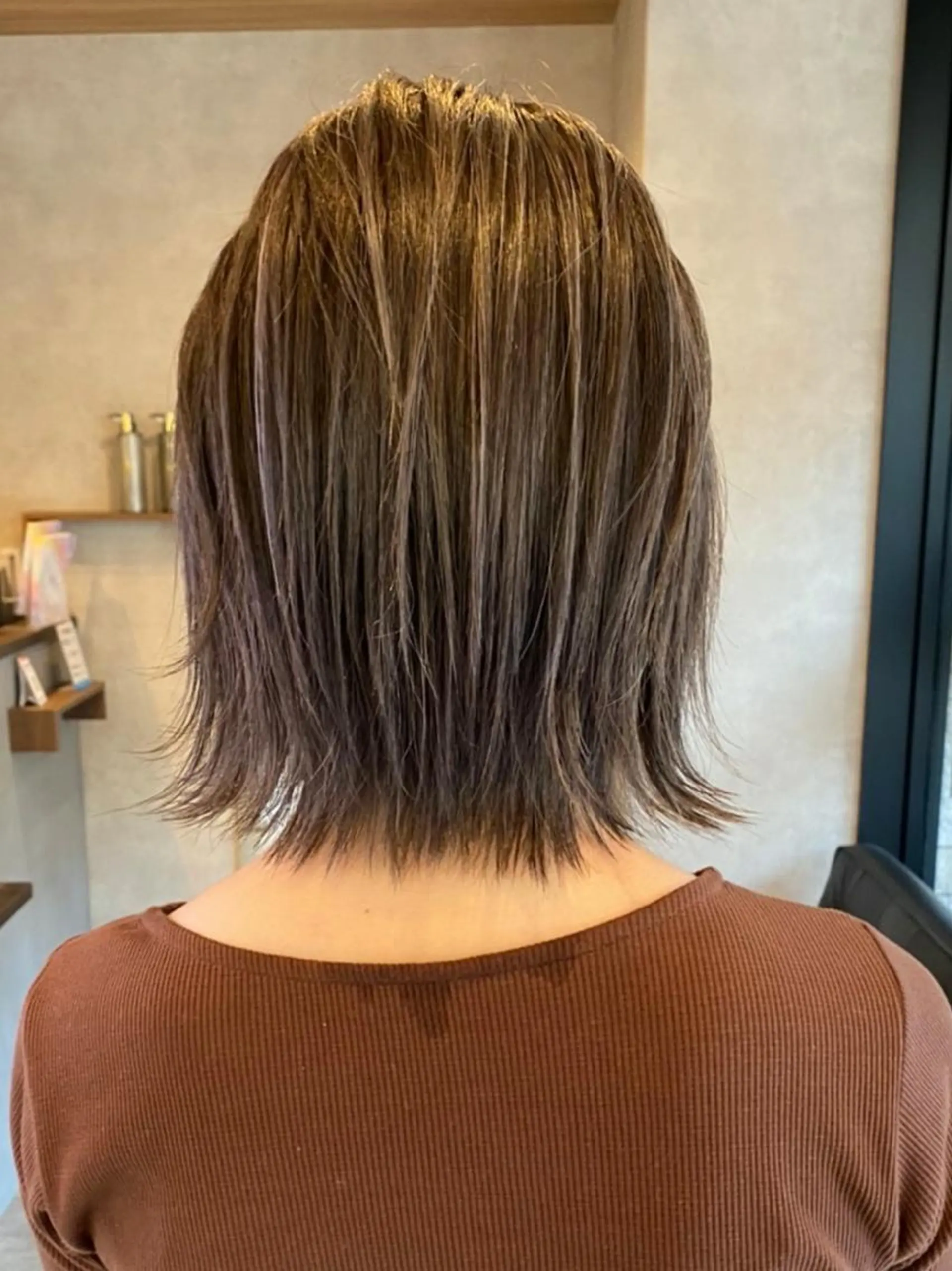 ショート カラー ハイライトカラー ハイライト ヘアカラー トリートメント RIENS♡xrea 山本優舞のヘアスタイル