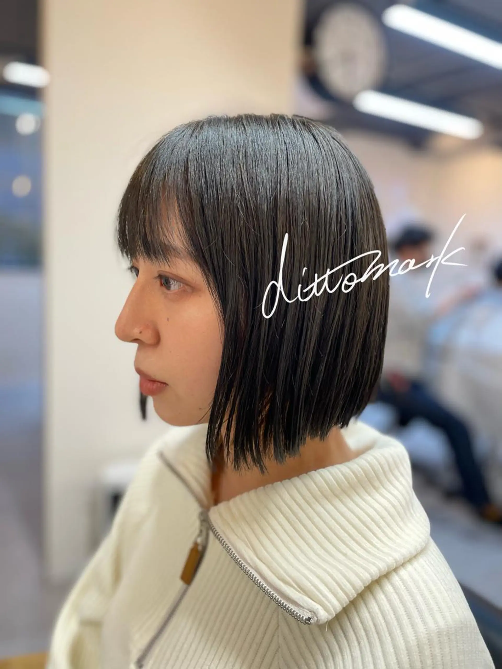 ミディアム 坂東 秀幸のヘアスタイル